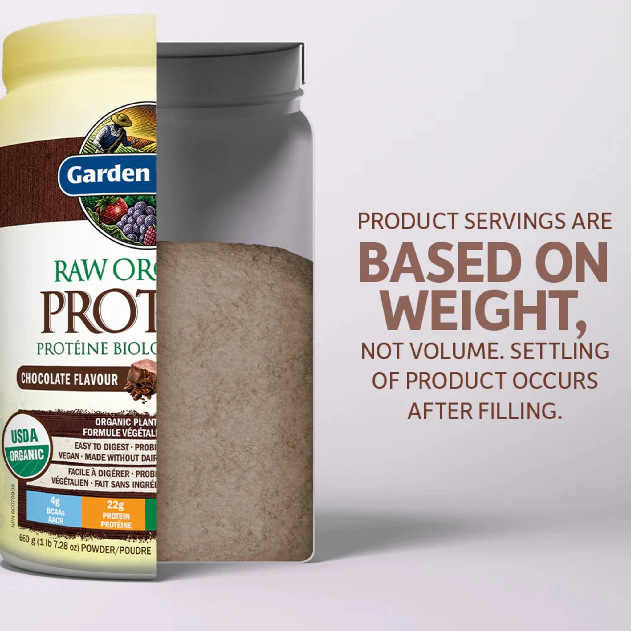 Garden of Life Raw Organic Protein Powder, 20 Servings - Image 4