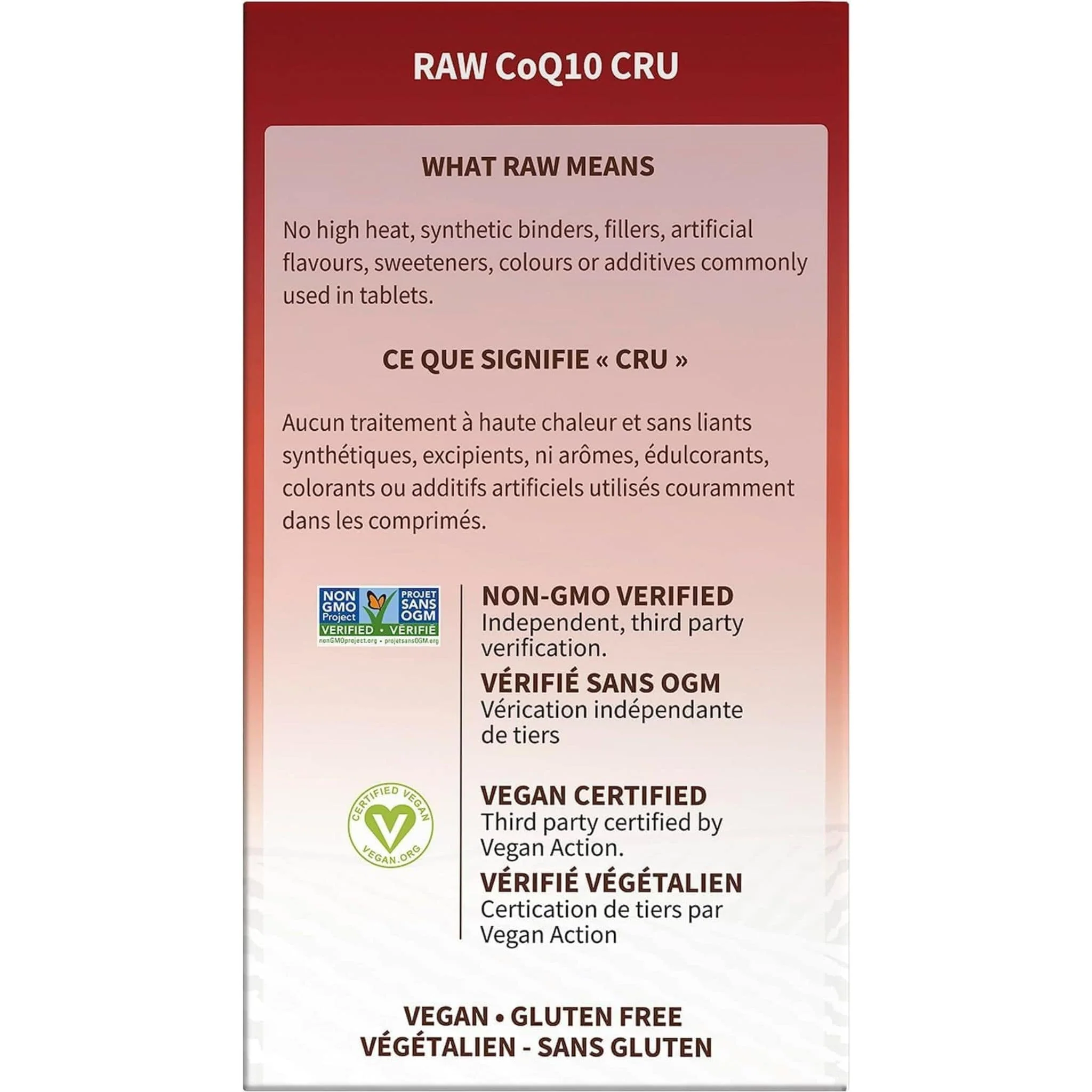Garden of Life Vitamin Code Raw CoQ10 200mg, 60 Vegetarian Capsules - Image 4