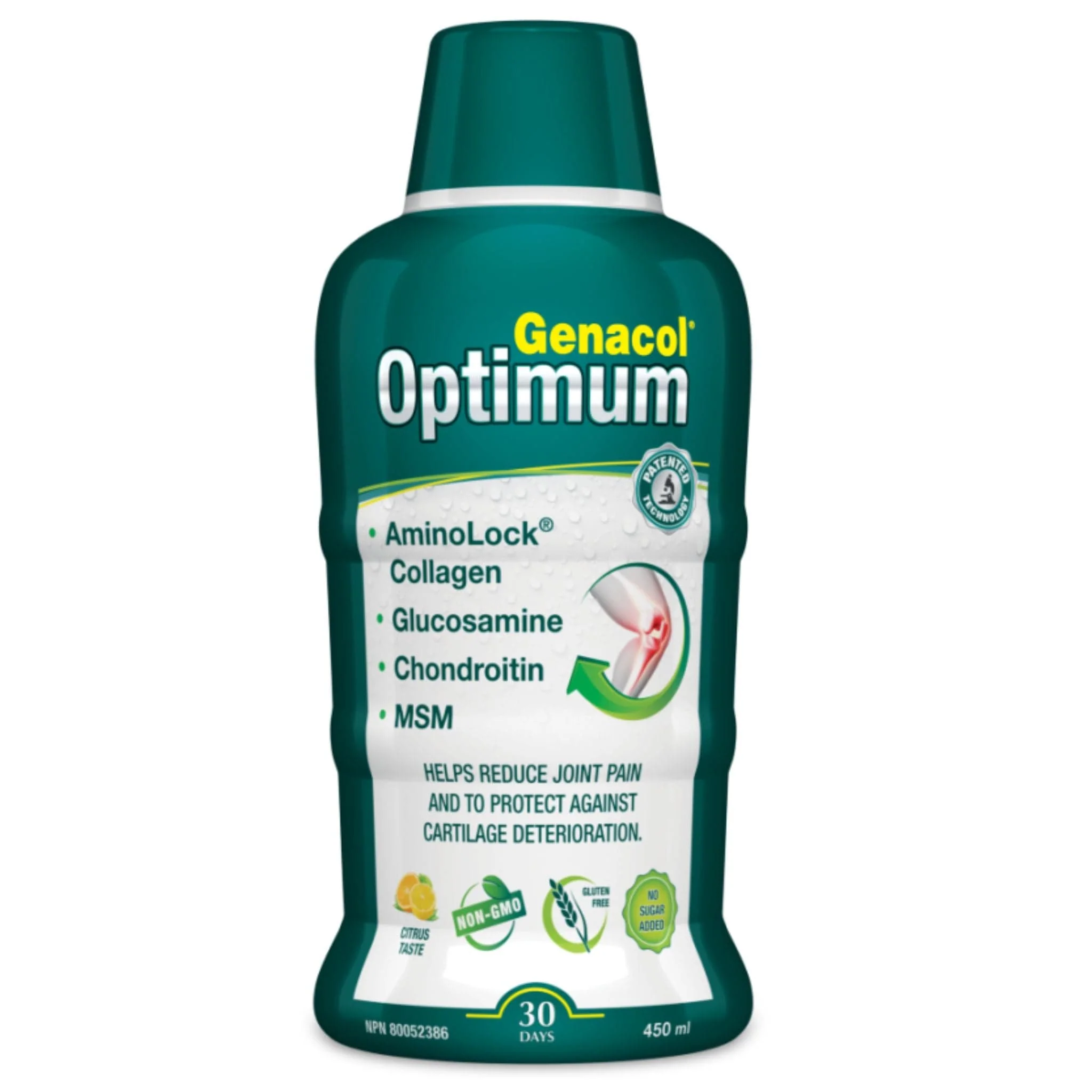 Genacol Optimum (Collagen, Glucosamine, MSM), 450ml