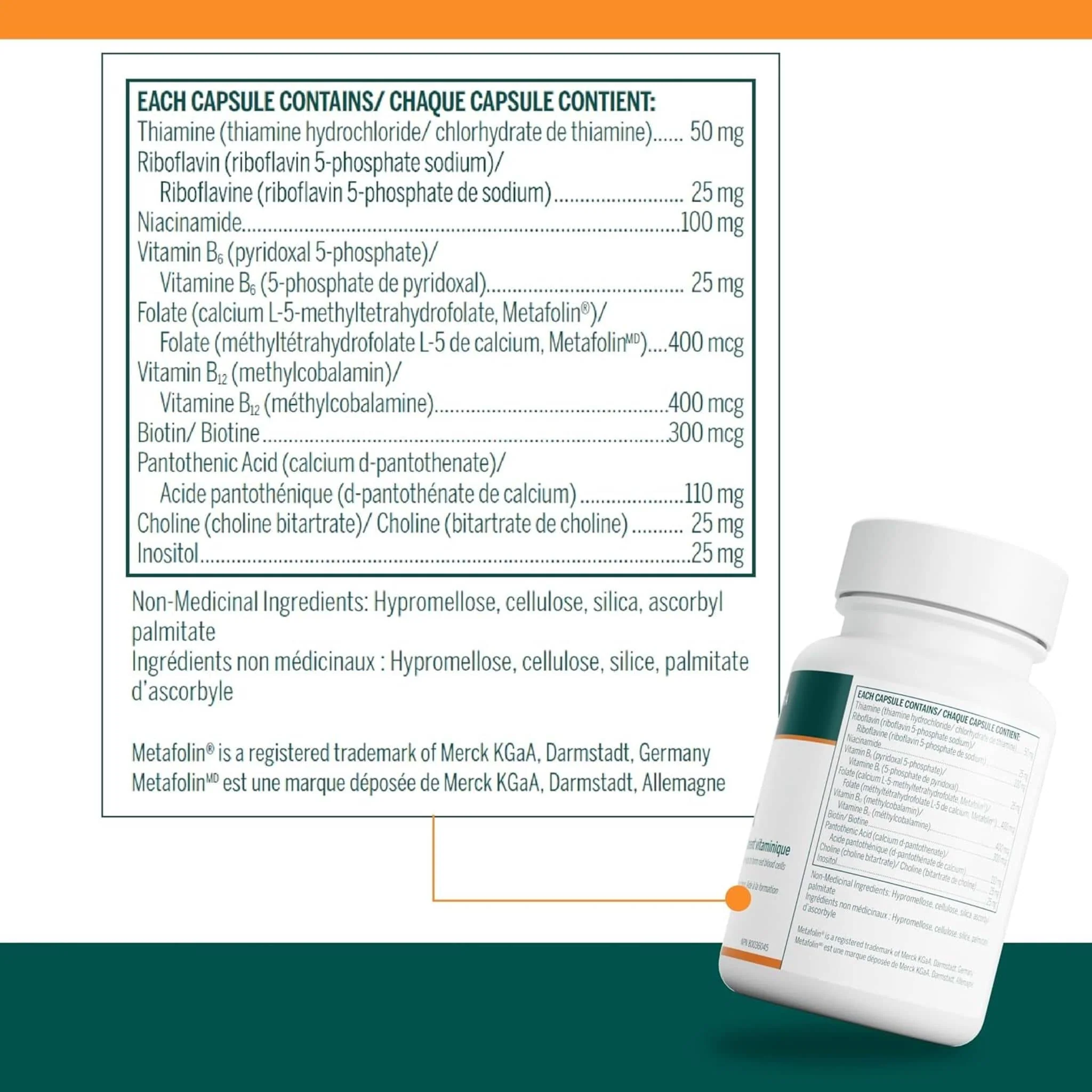 Genestra Active B Complex, 60 Capsules - Image 2