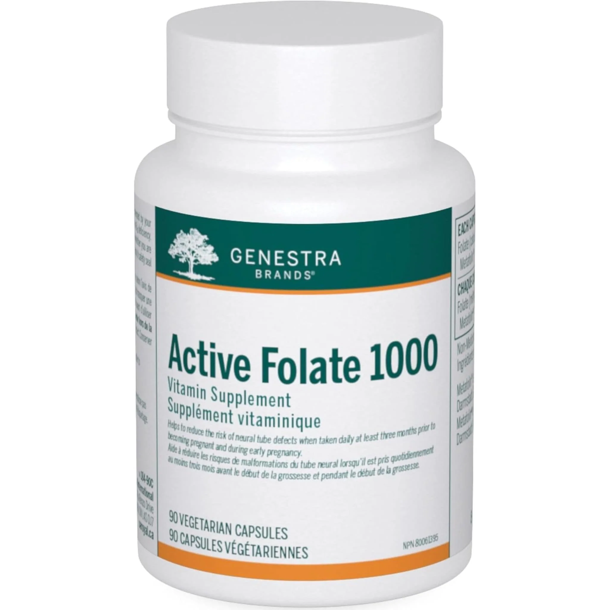 Genestra Active Folate 1000mcg, 90 Capsules