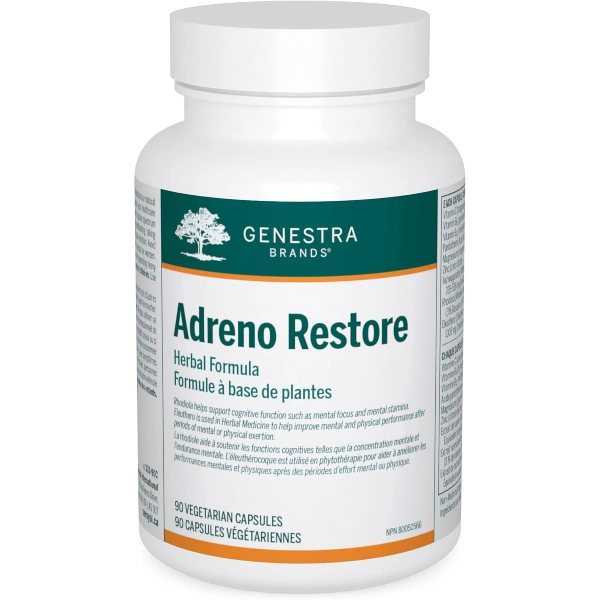 Genestra Adreno Restore, 90 Vegetarian Capsules