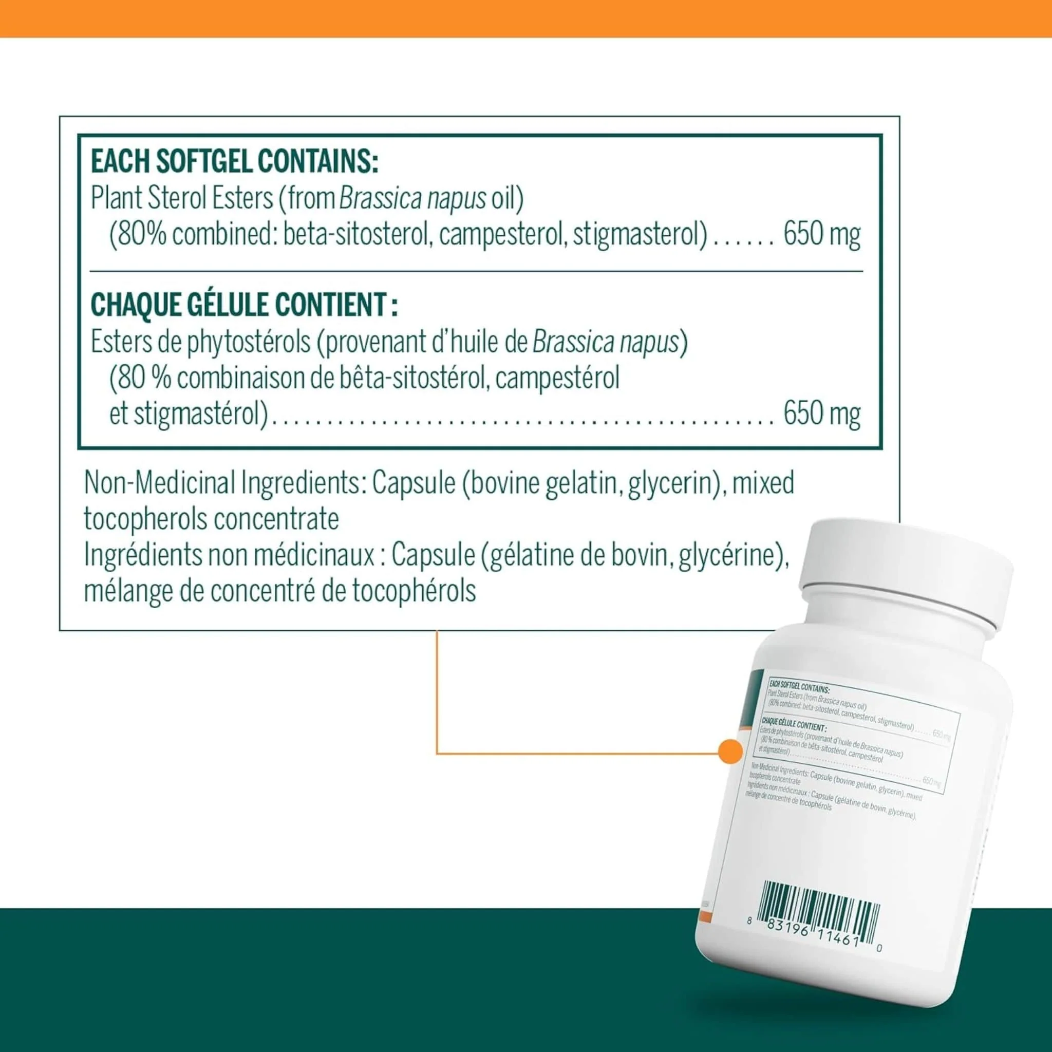 Genestra Col-sterol, 60 Capsules - Image 2
