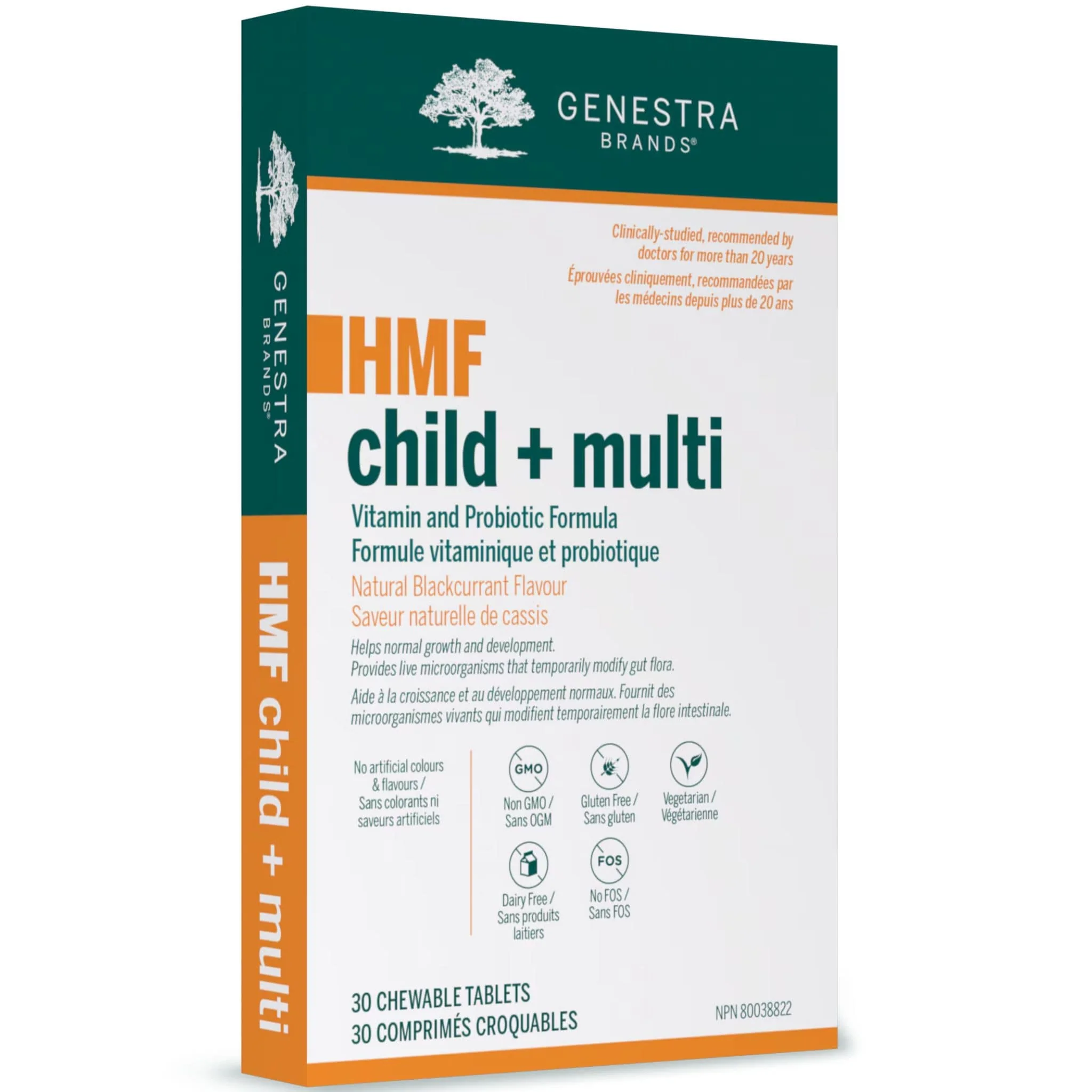 Genestra HMF Child + Multi, 30 Tablets - Store in Fridge