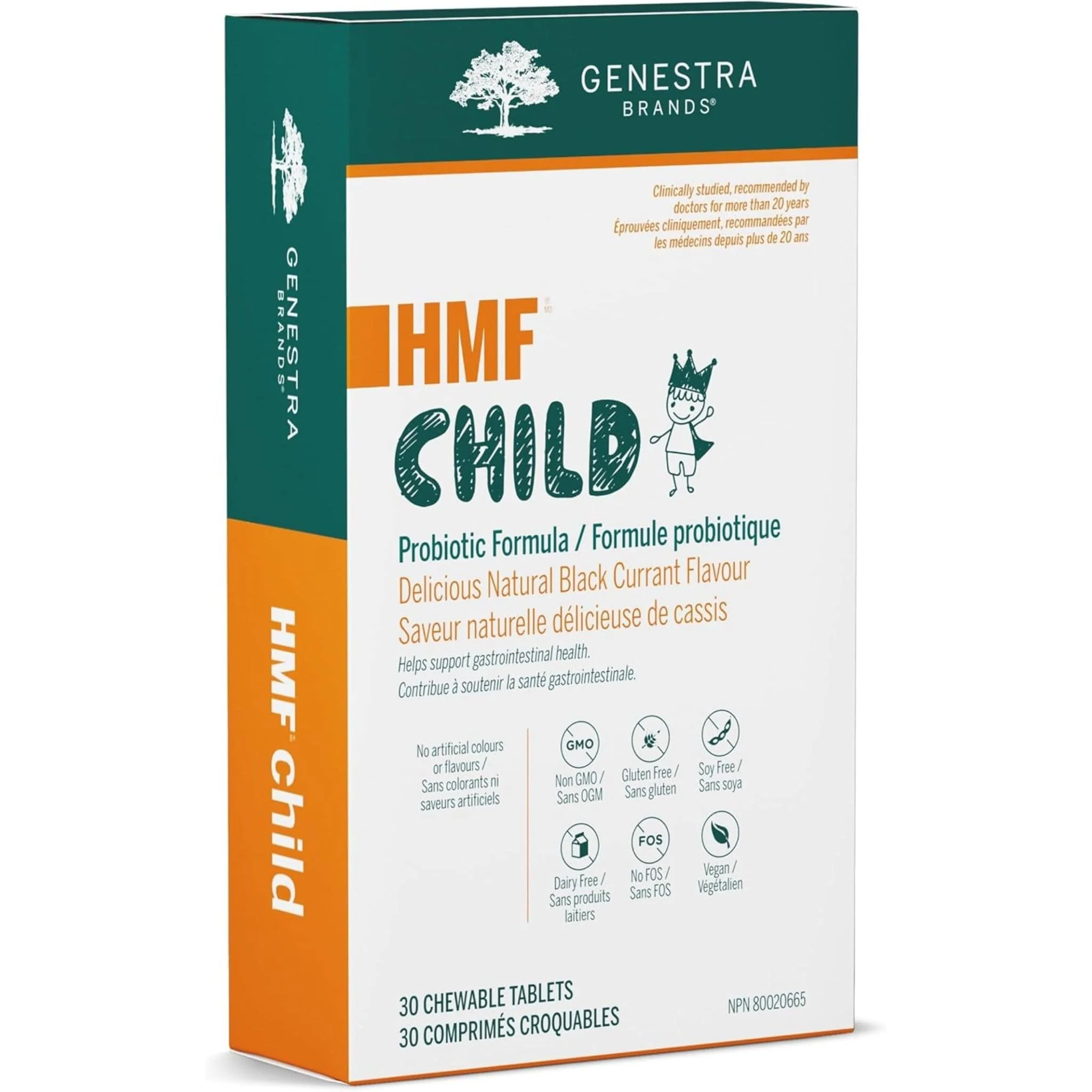 Genestra HMF Child, 30 Tablets - Store in Fridge