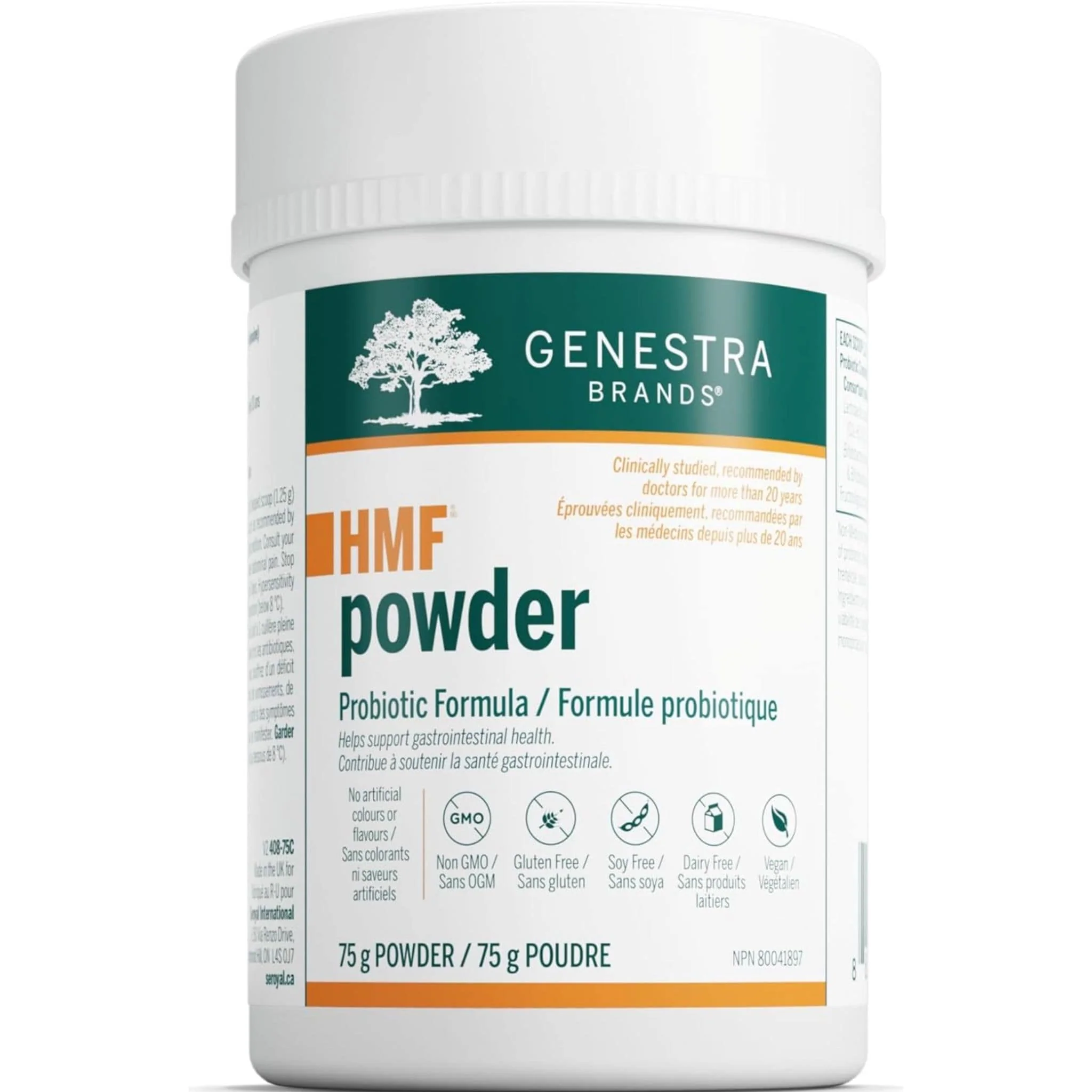 Genestra HMF Powder, 75g - Store in Fridge