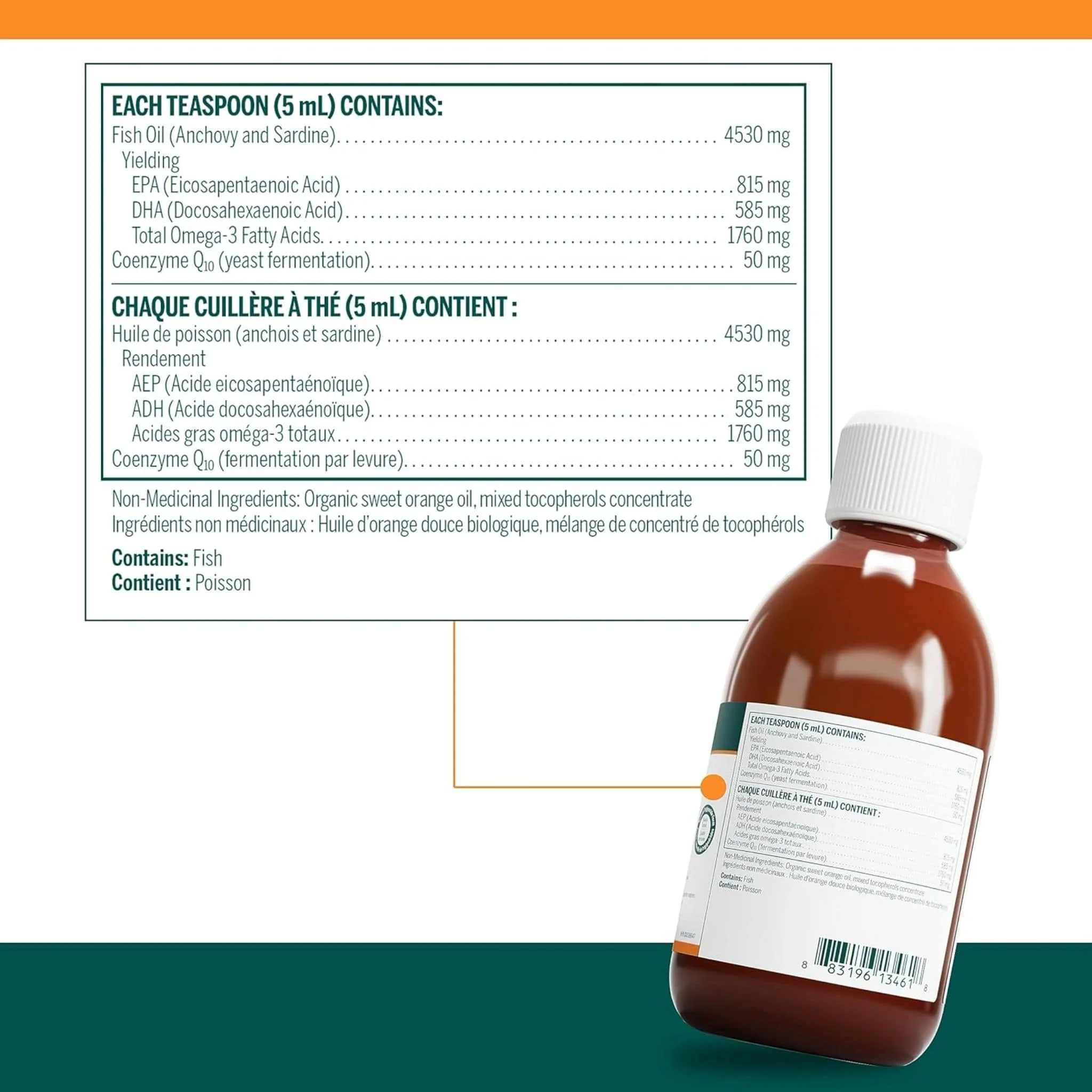 Genestra Super EFA Liquid Plus CoQ10, 200ml - Image 2