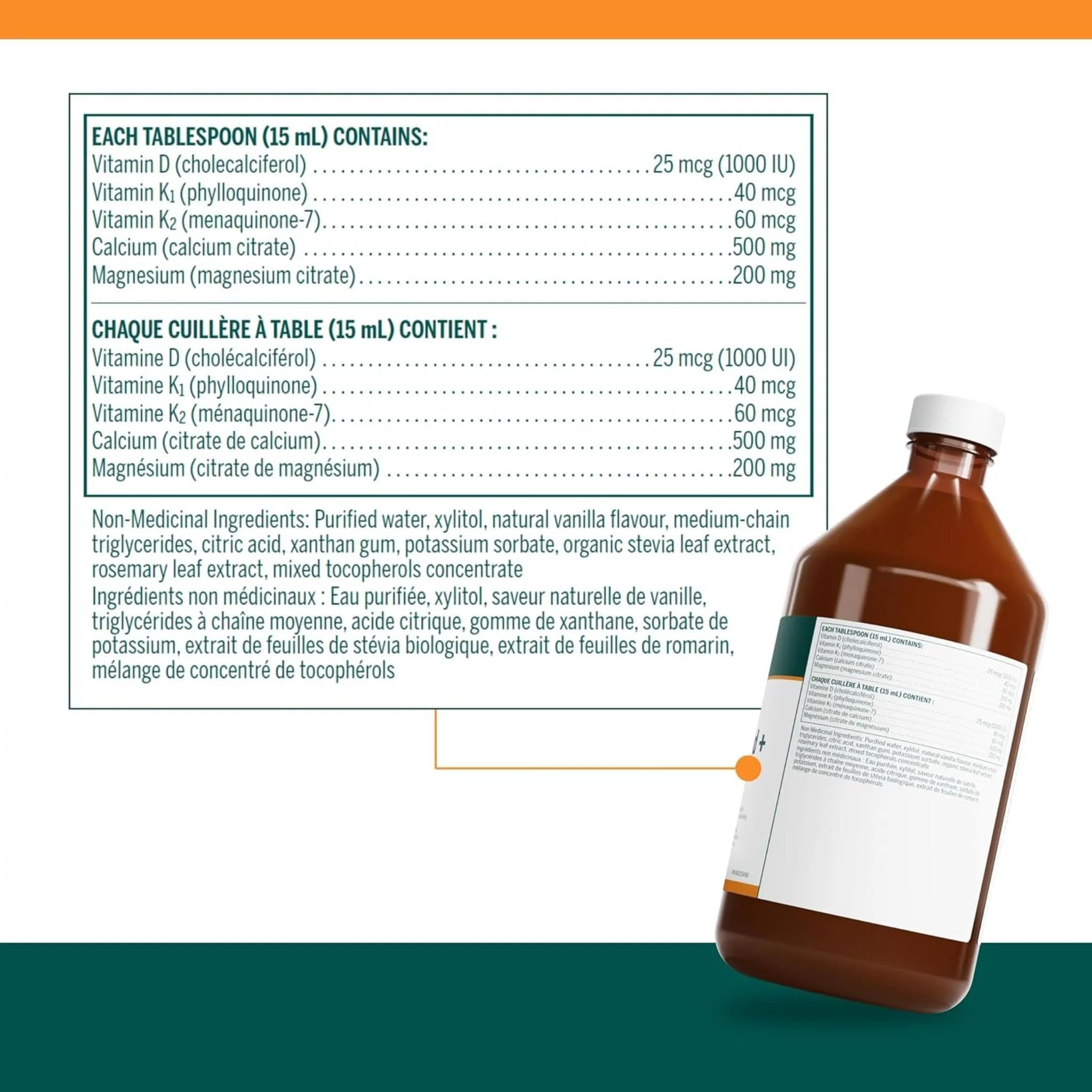 Genestra Cal Mag Liquid Plus, 450ml - Image 2