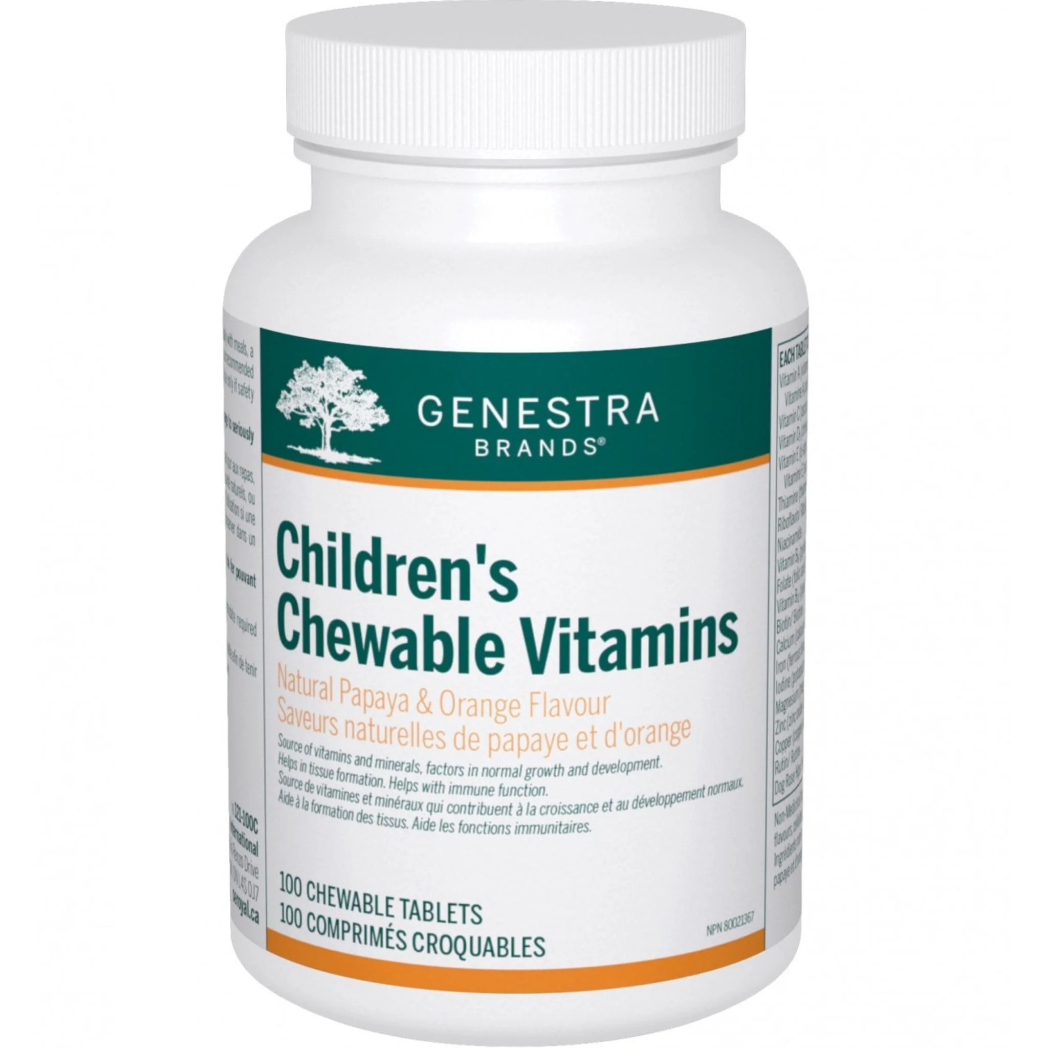 Genestra Children's Chewable Vitamins, 100 Tablets