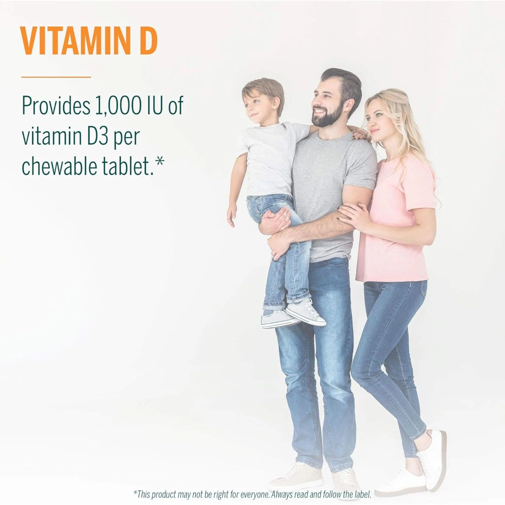Genestra D3 1000 Chewable, 120 Tablets - Image 4