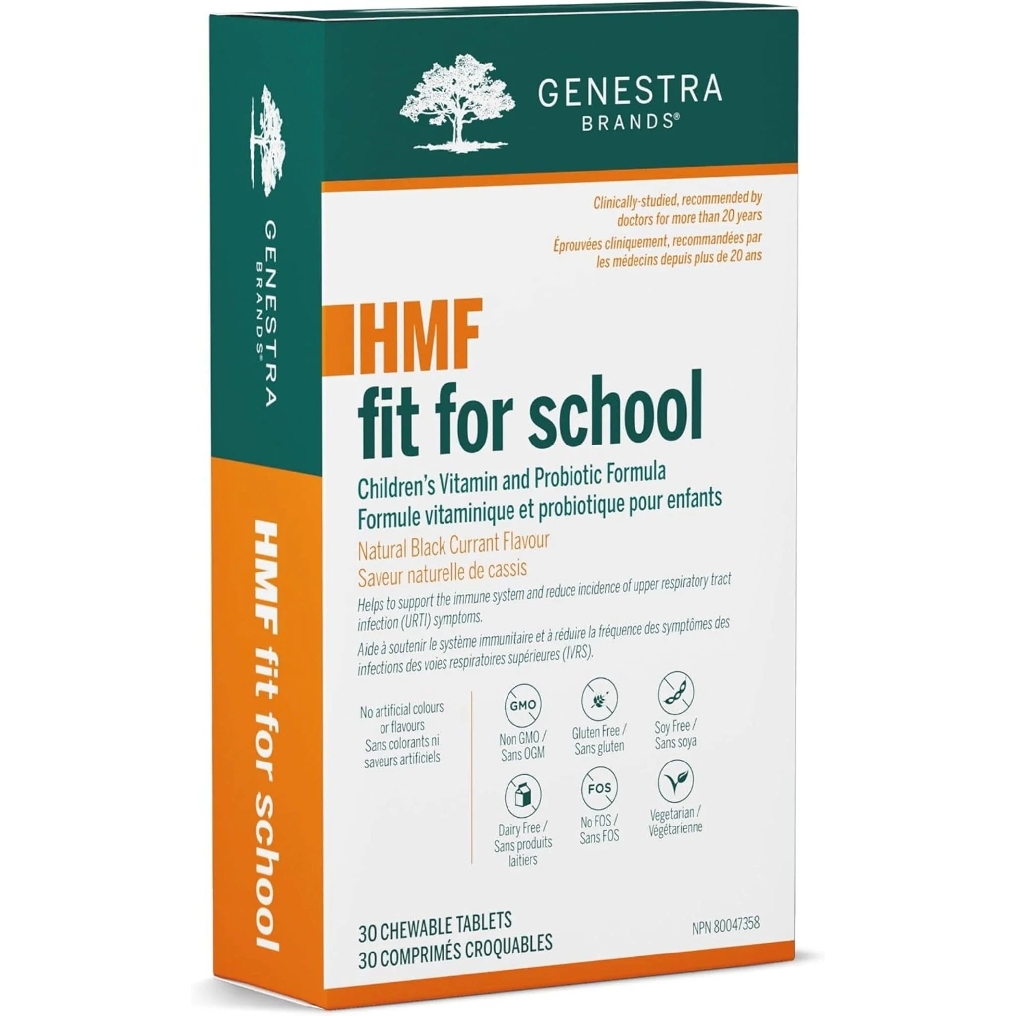 Genestra HMF Fit for School, 30 Tablets - Store in Fridge