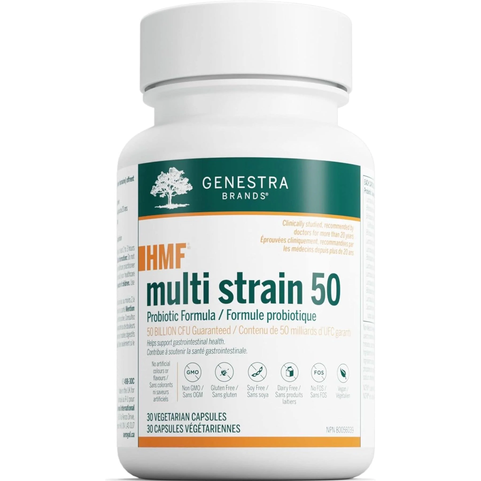 Genestra HMF Multi Strain 50, 30 Capsules - Store in Fridge