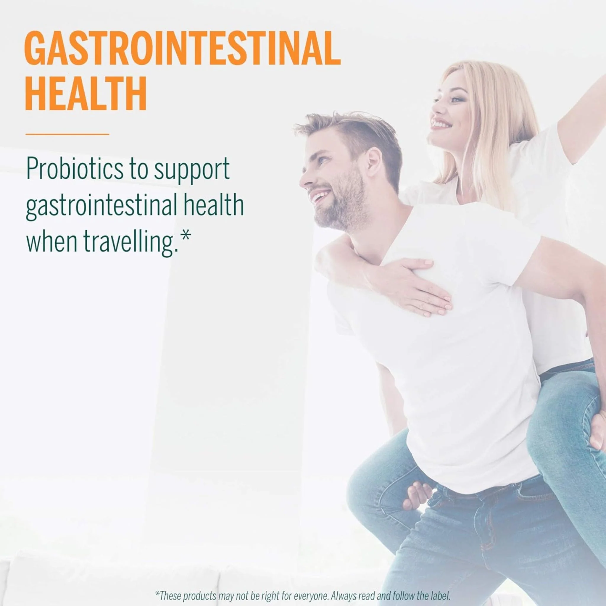 Genestra HMF Travel Probiotic 35 Billion CFU, Includes Saccharomyces Boulardi, Shelf-Stable, 30 Vegetable Capsules - Image 4