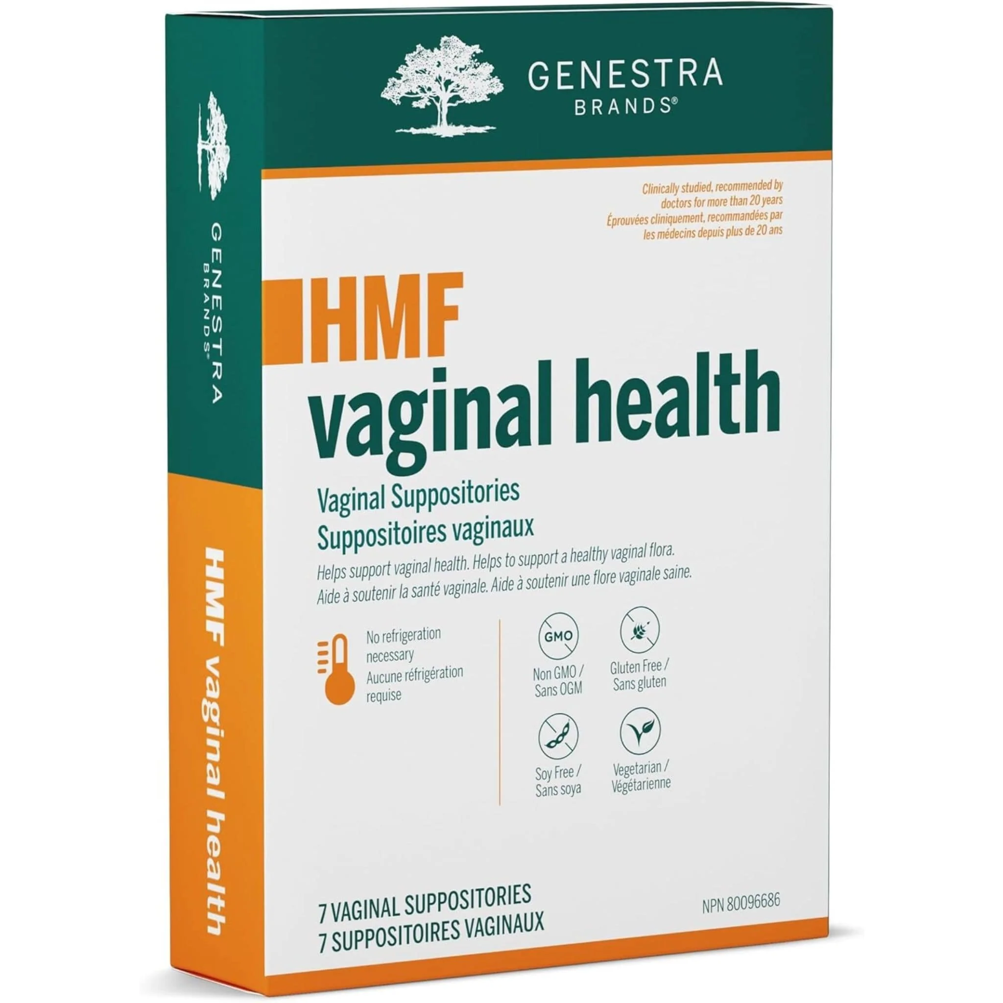 Genestra HMF Vaginal Health, 0.1 Billion CFU, 7 Tablets