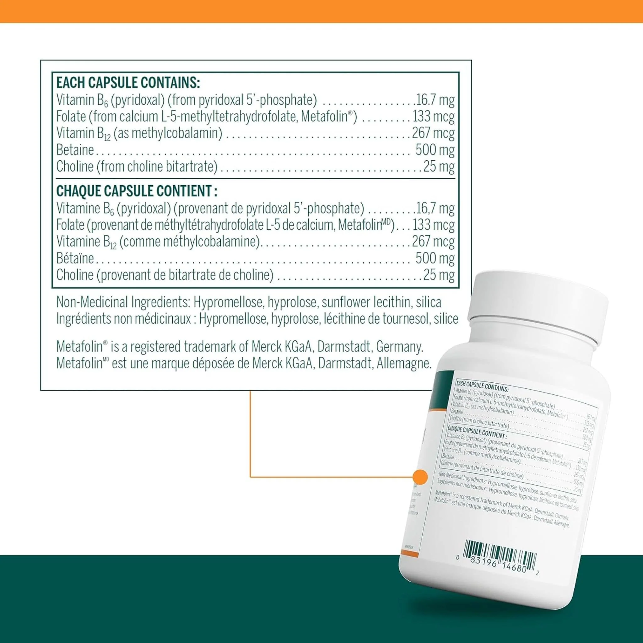 Genestra Methylation Support, 90 capsules - Image 2