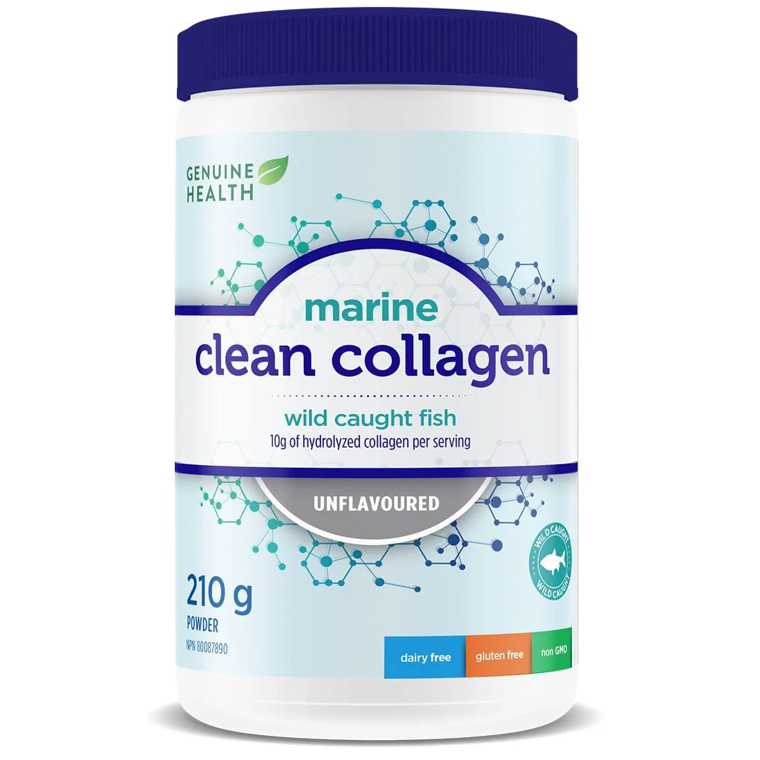 Genuine Health Clean Collagen Marine Collagen Powder, Wild Caught, Non-GMO - Image 4