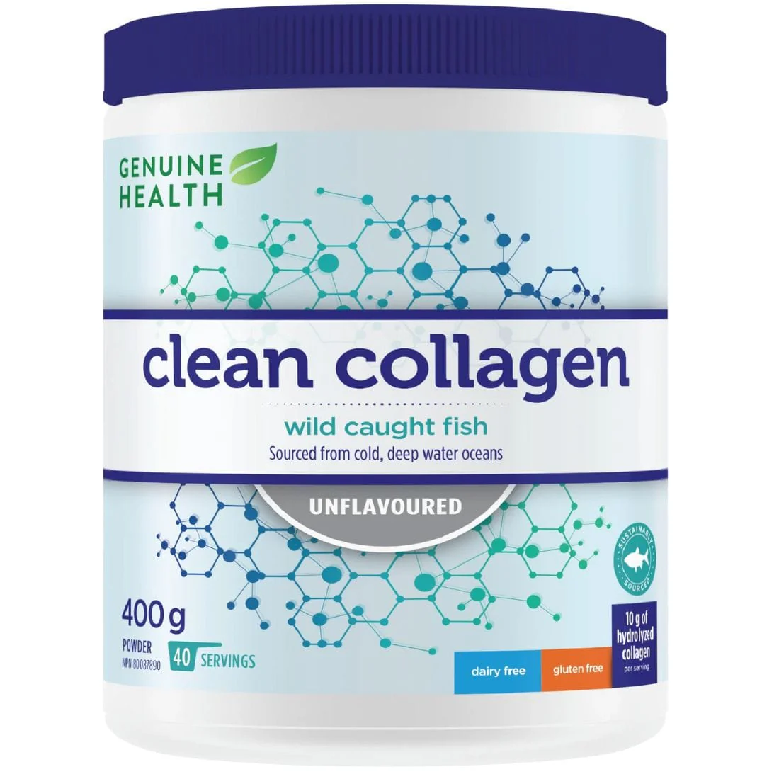 Genuine Health Clean Collagen Marine Collagen Powder, Wild Caught, Non-GMO - Image 5