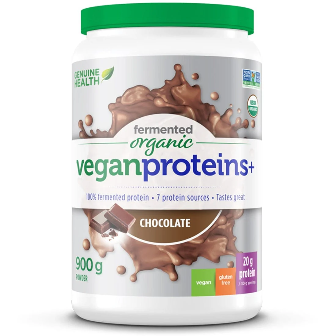 Genuine Health Fermented Organic Vegan Proteins+ - Image 2