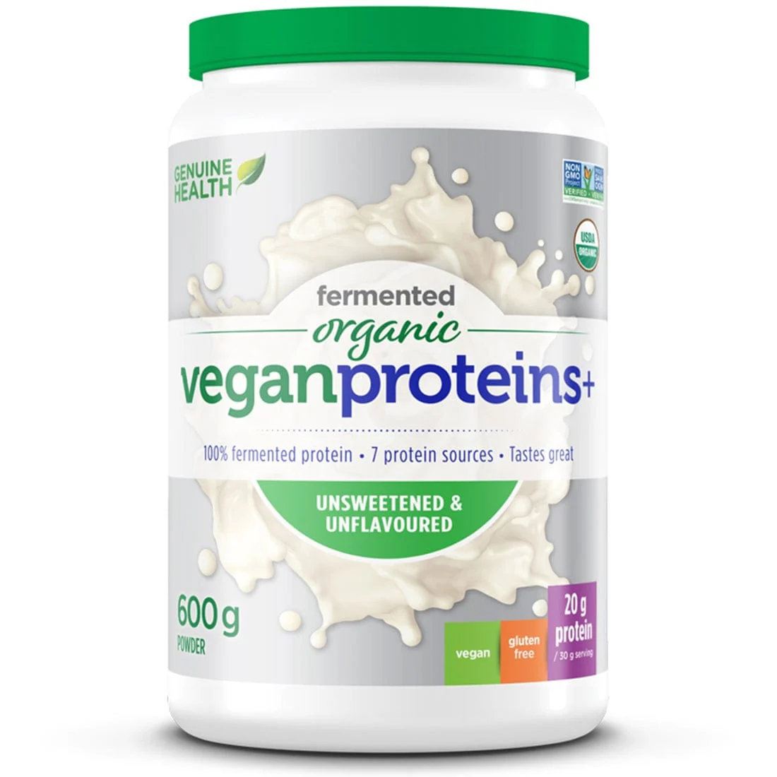 Genuine Health Fermented Organic Vegan Proteins+ - Image 3