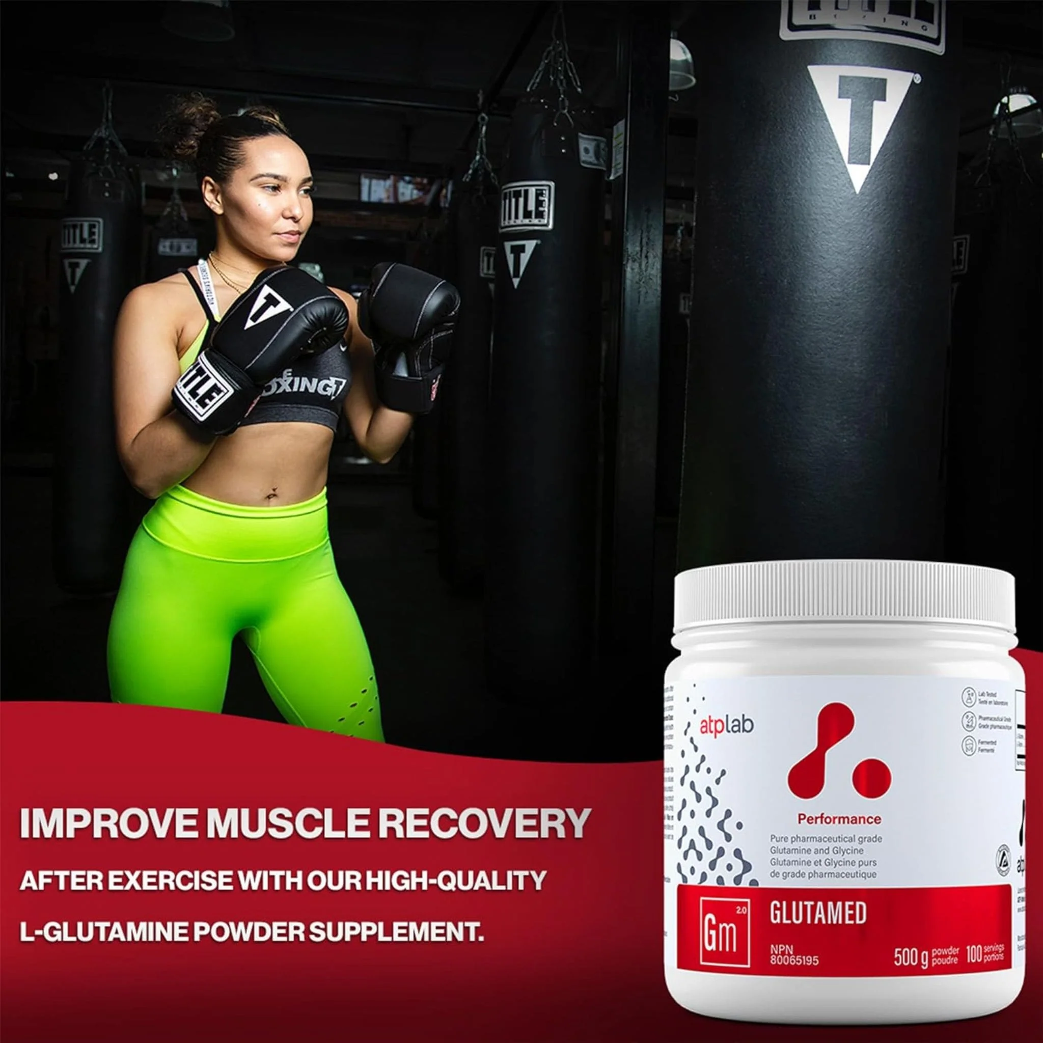 ATP Lab Glutamed Powder, Support for Gut Health, 500g - Image 5
