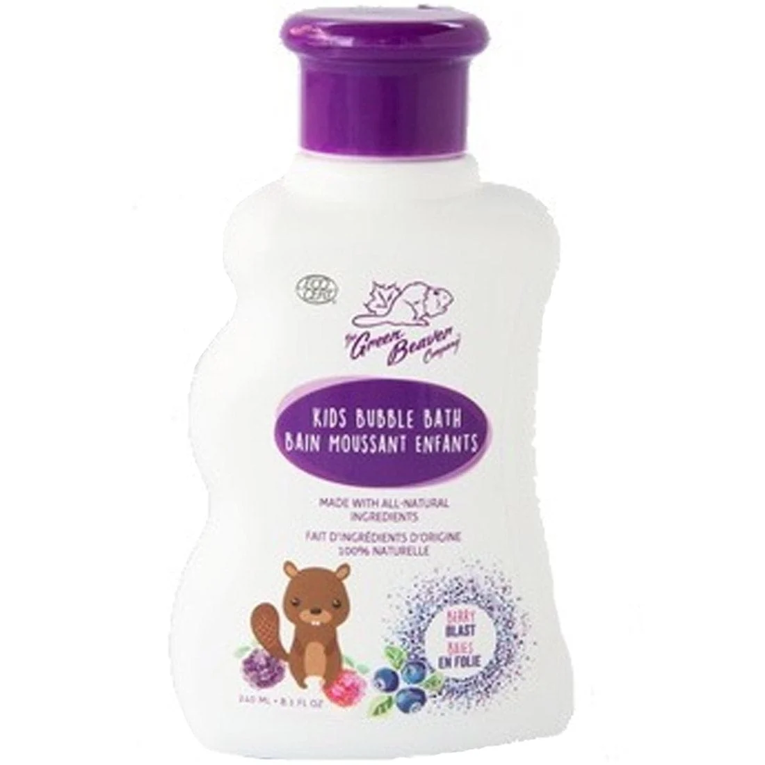 Green Beaver Junior Boreal Berries Bubble Bath, 240ml - Image 2
