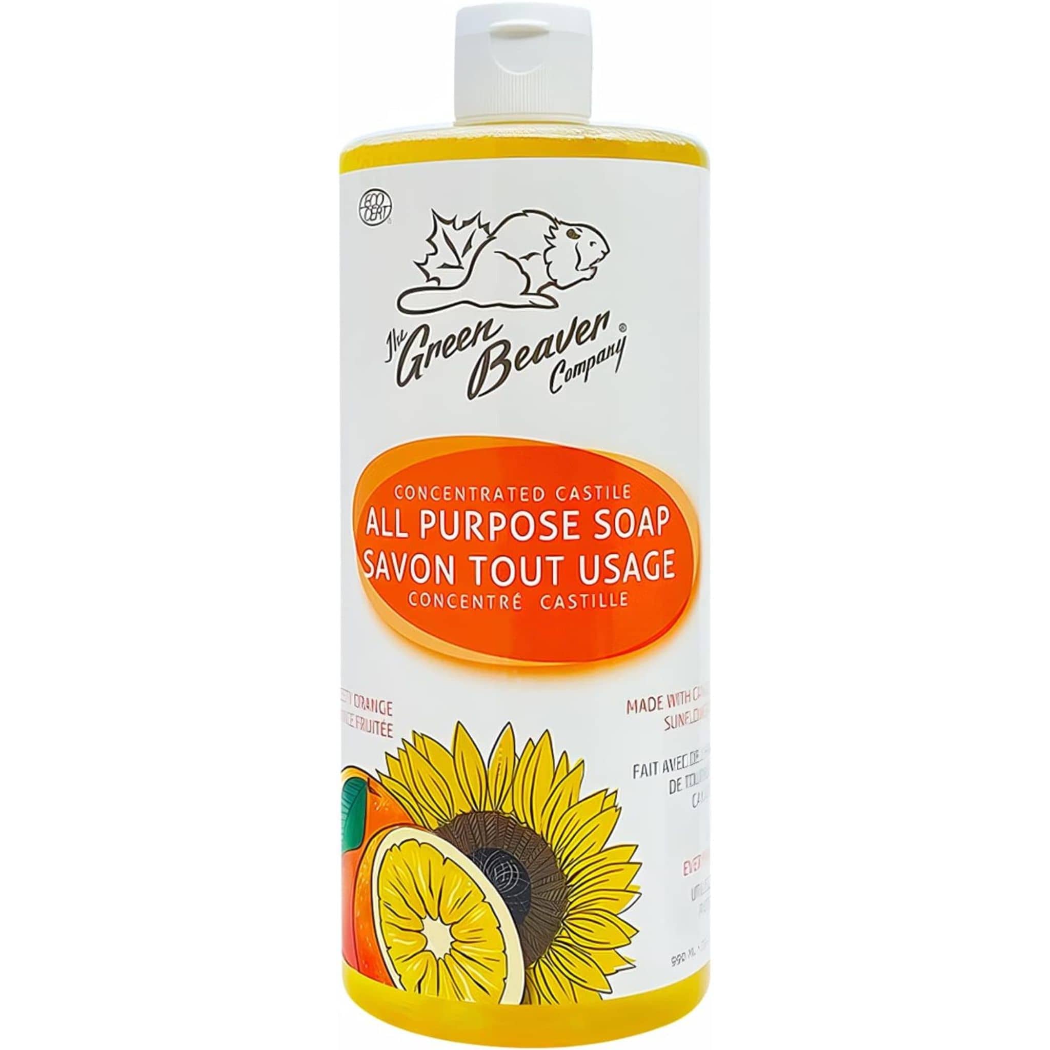 Green Beaver Sunflower Castille Liquid Soap, 1L - Image 11