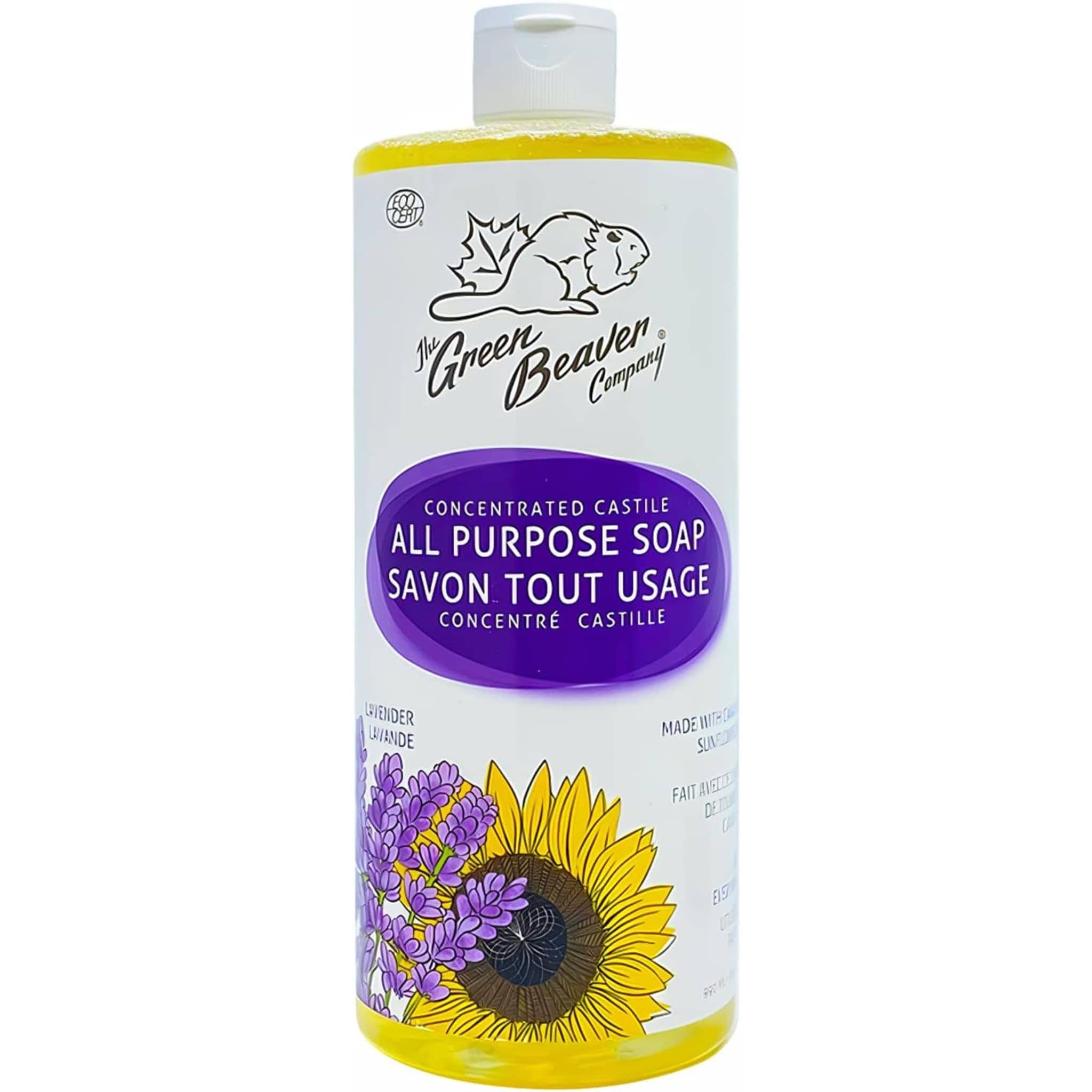 Green Beaver Sunflower Castille Liquid Soap, 1L - Image 2