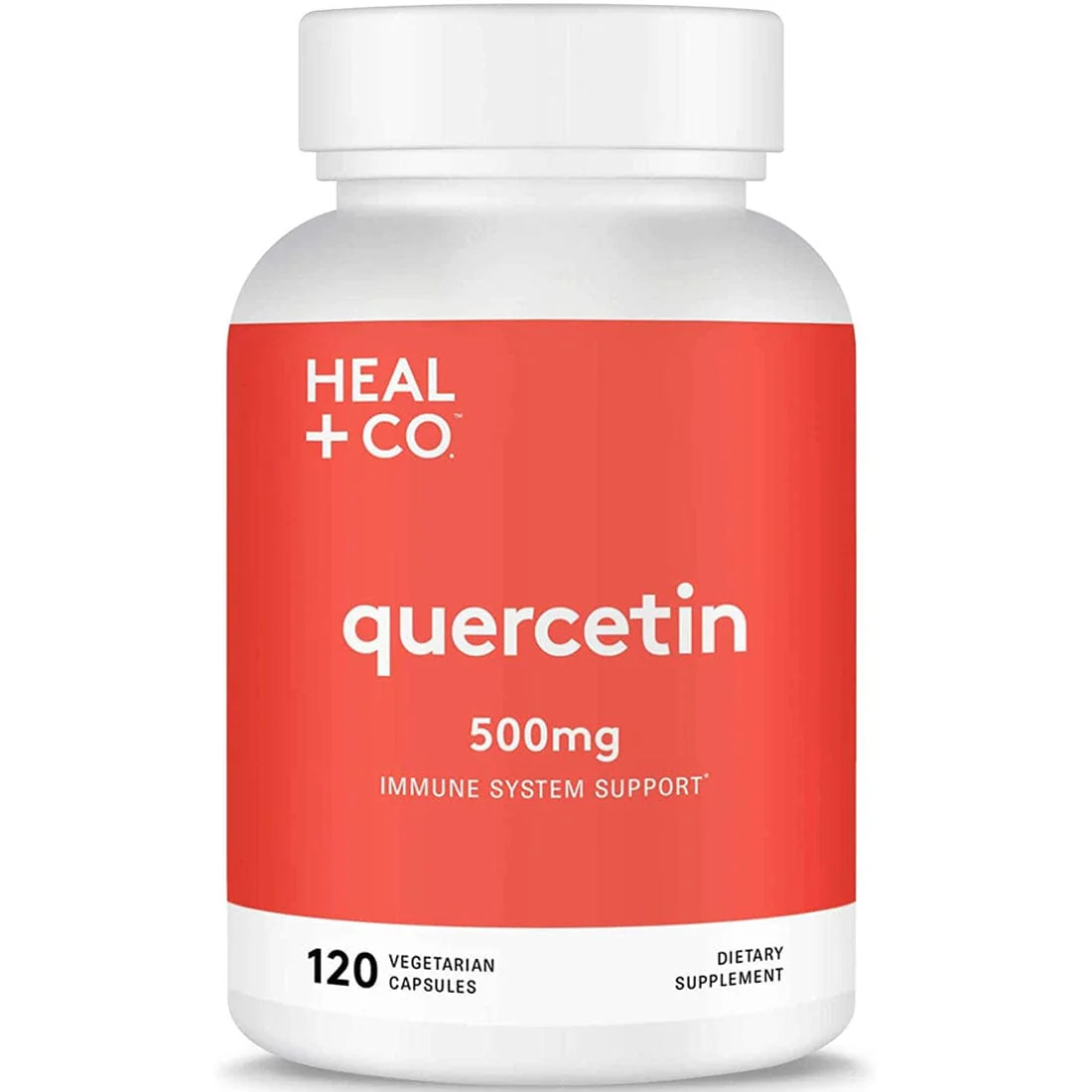 Heal+ Co. Quercetin 500mg, 120 Capsules - Image 2