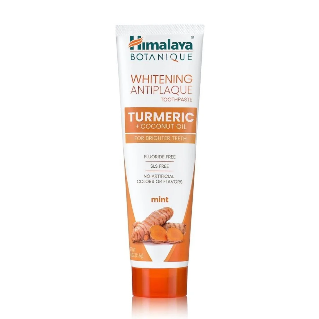 Himalaya Botanique Turmeric & Coconut Oil, Antiplaque Toothpaste - Image 2