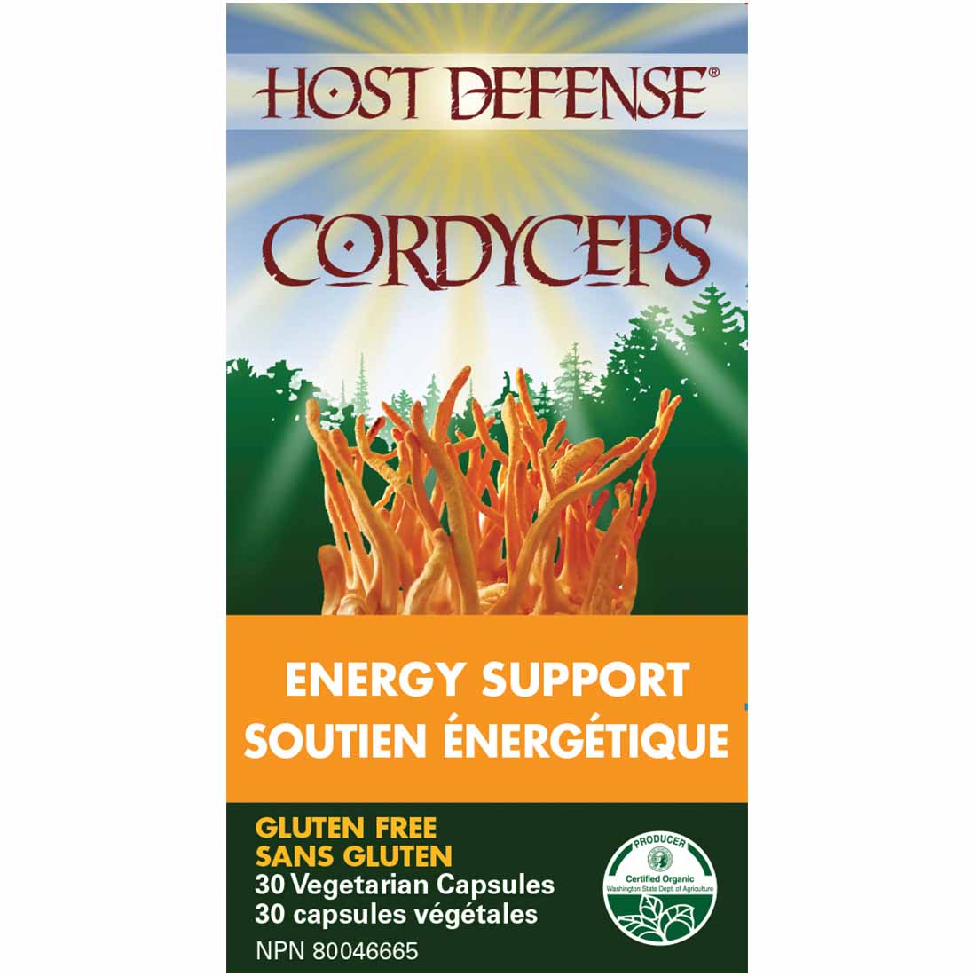 Host Defense Cordyceps, Energy Support - Image 2