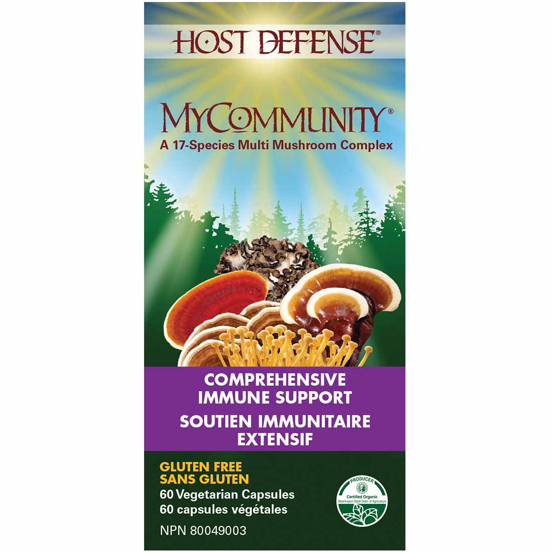 Host Defense MyCommunity, Comprehensive Immune Support - Image 3