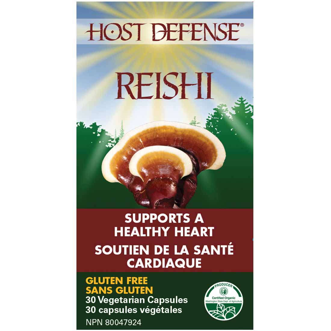Host Defense Reishi, Supports A Healthy Heart - Image 2