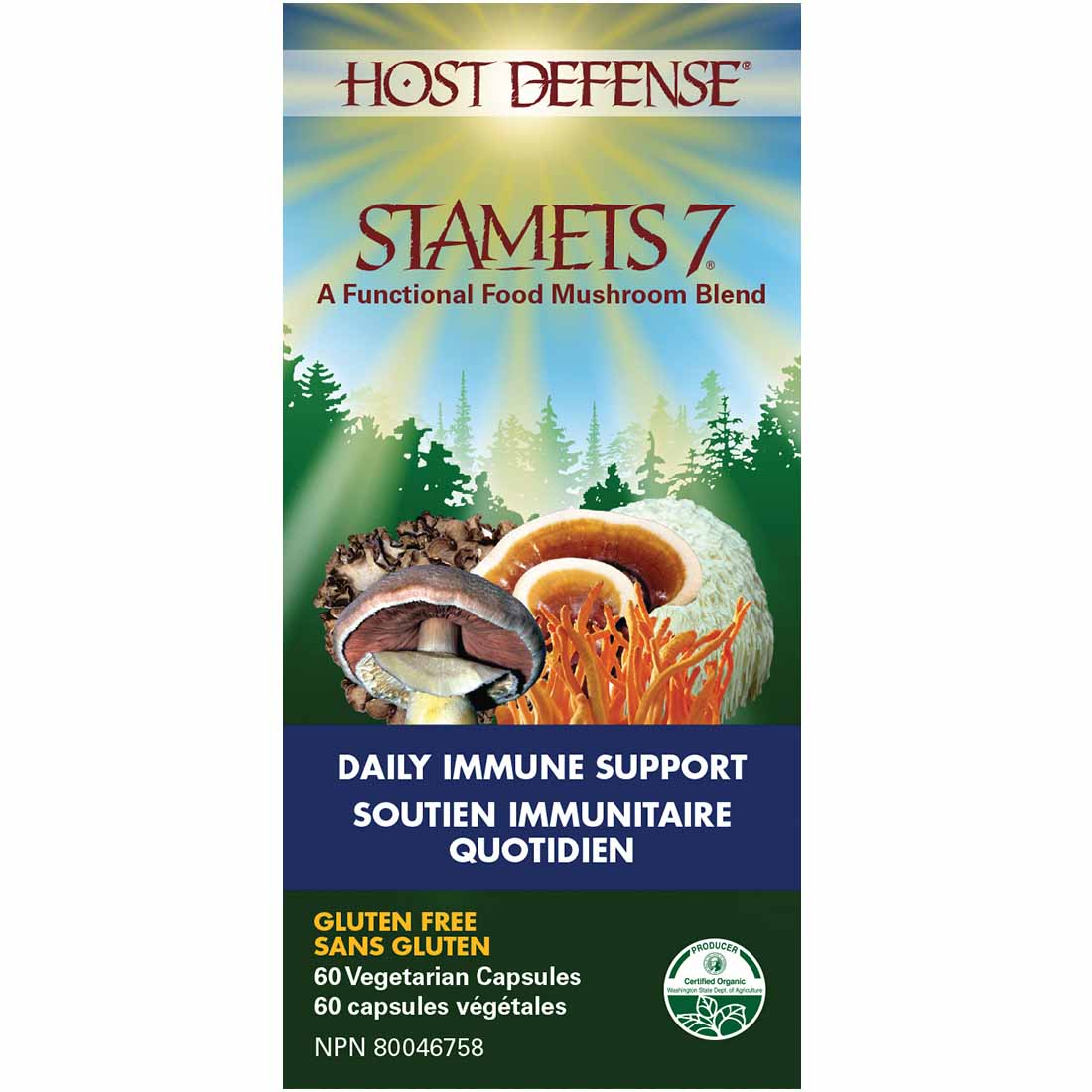 Host Defense Stamets 7, Daily Immune Support - Image 3