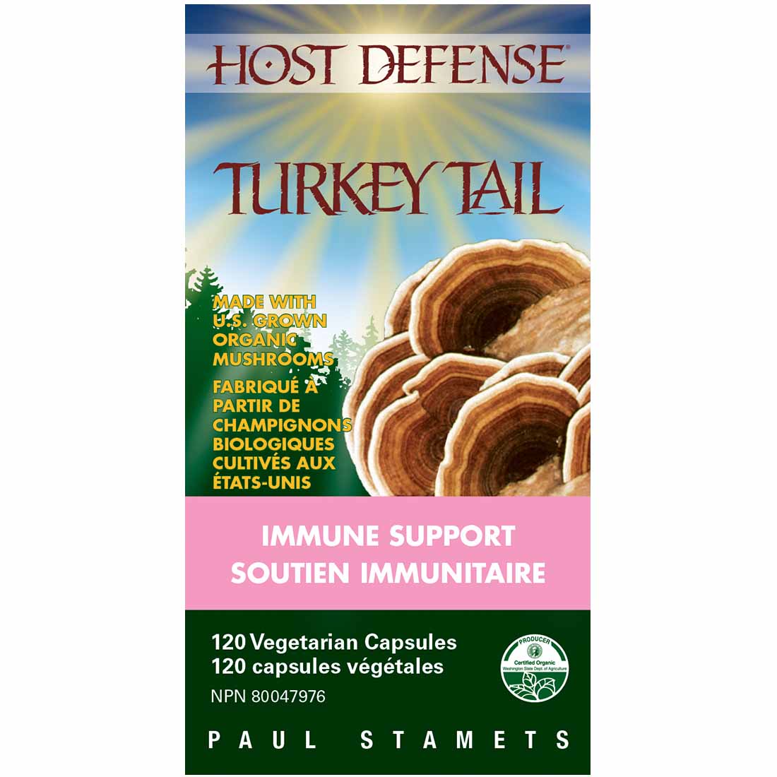 Host Defense Turkey Tail, Immune Support - Image 3