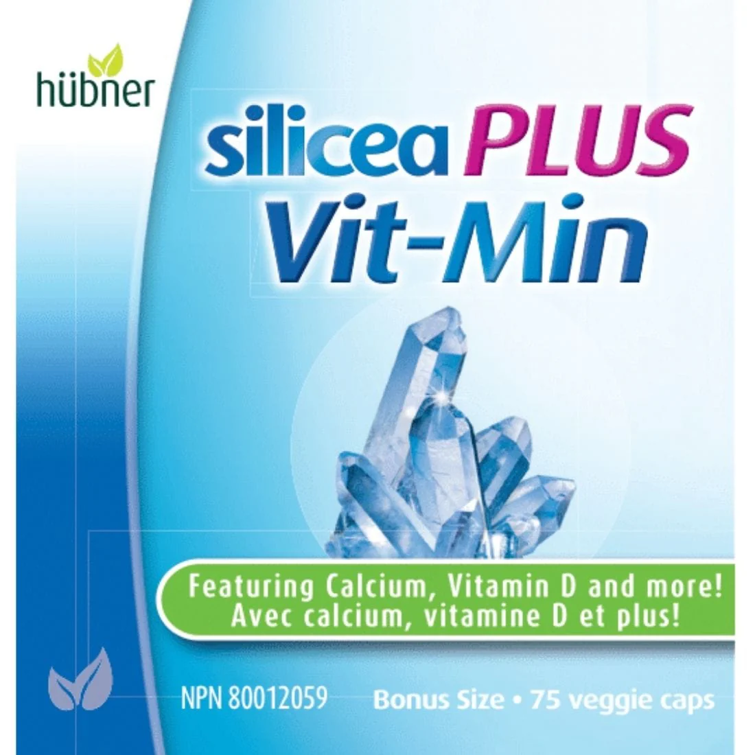 Hubner Silicea Plus Vit-Min Silica (100% Natural), 75 Vegetable Capsules - Image 3