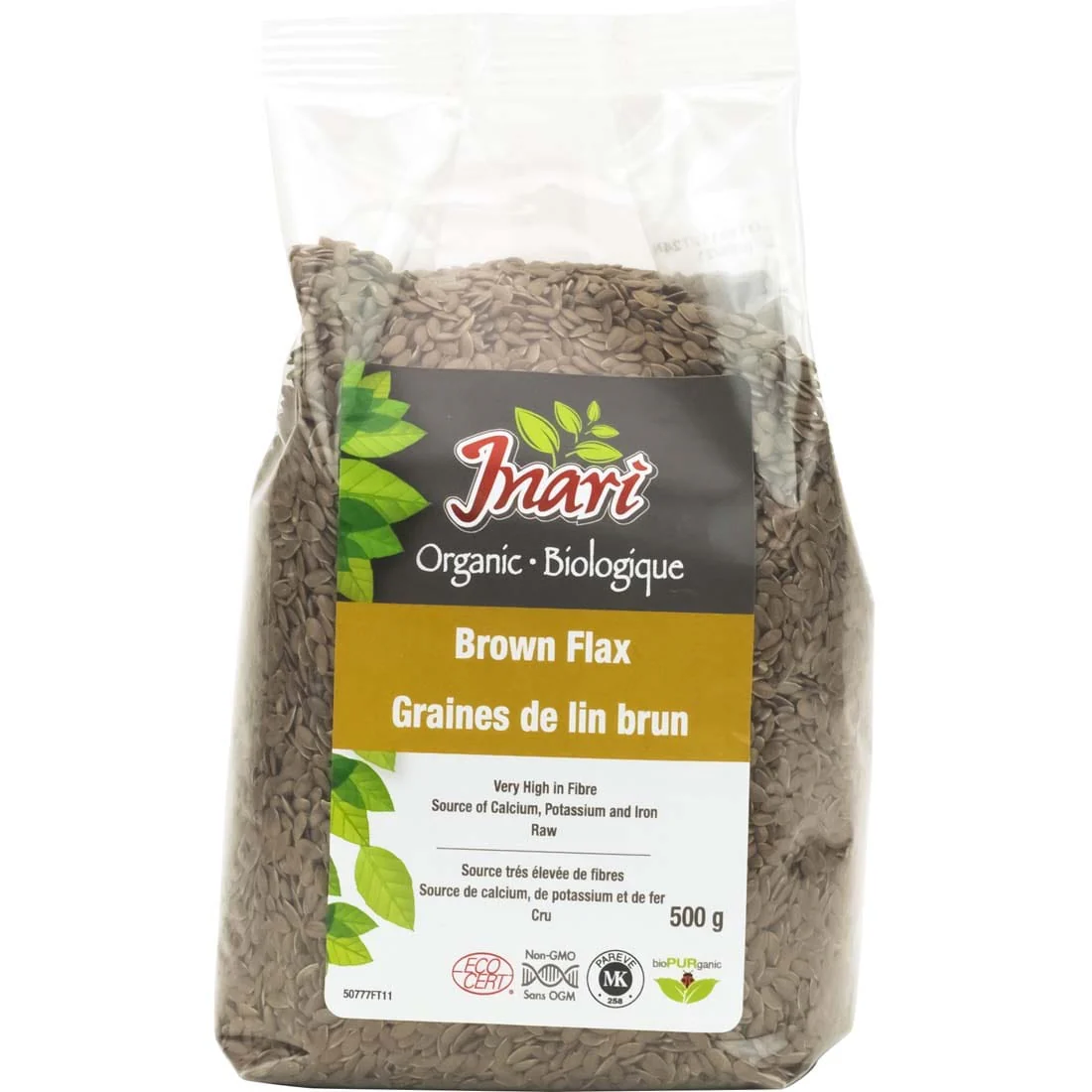Inari Organic Brown Flax Seeds (Whole) - Image 2