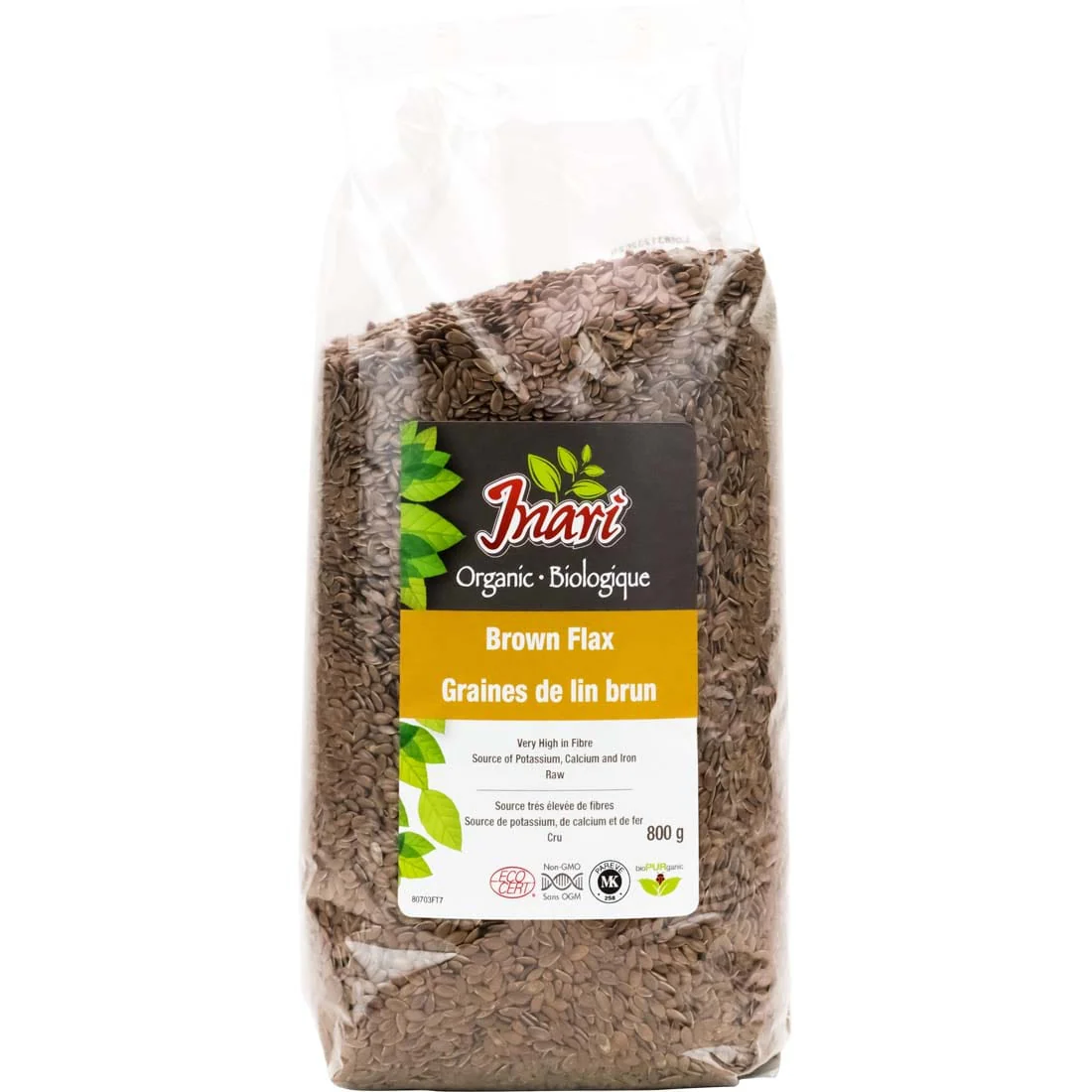 Inari Organic Brown Flax Seeds (Whole) - Image 3
