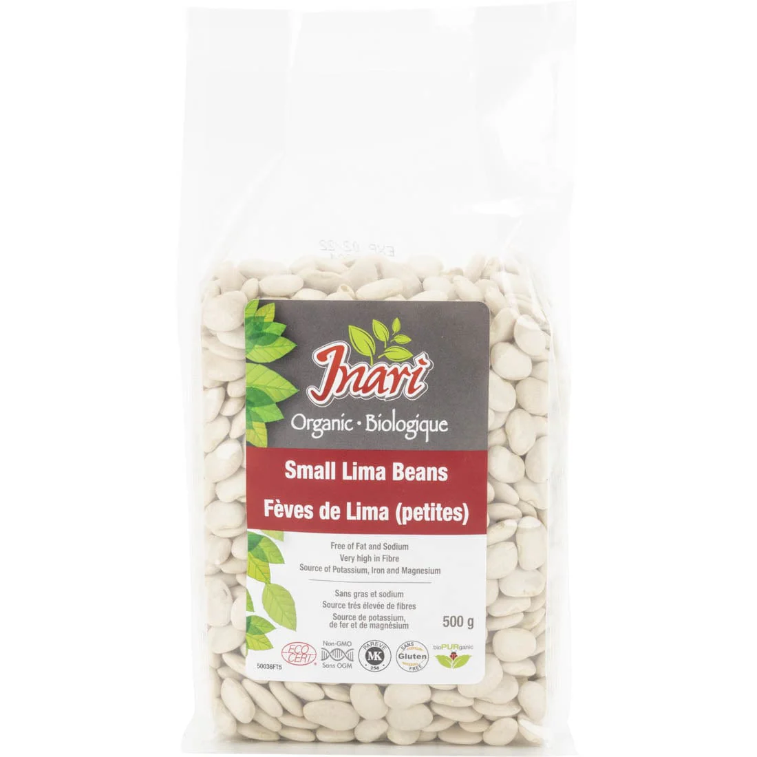 Inari Organic Small Lima Beans, 500g