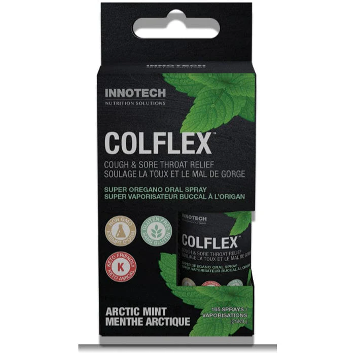 Innotech Colflex Throat Spray Super Oregano Oral Spray, 25ml - Image 2