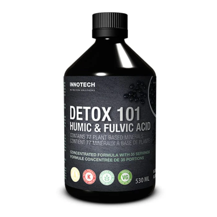 Innotech Detox 101 with Humic and Fulvic Acid (77 Plant Based Minerals), 530ml
