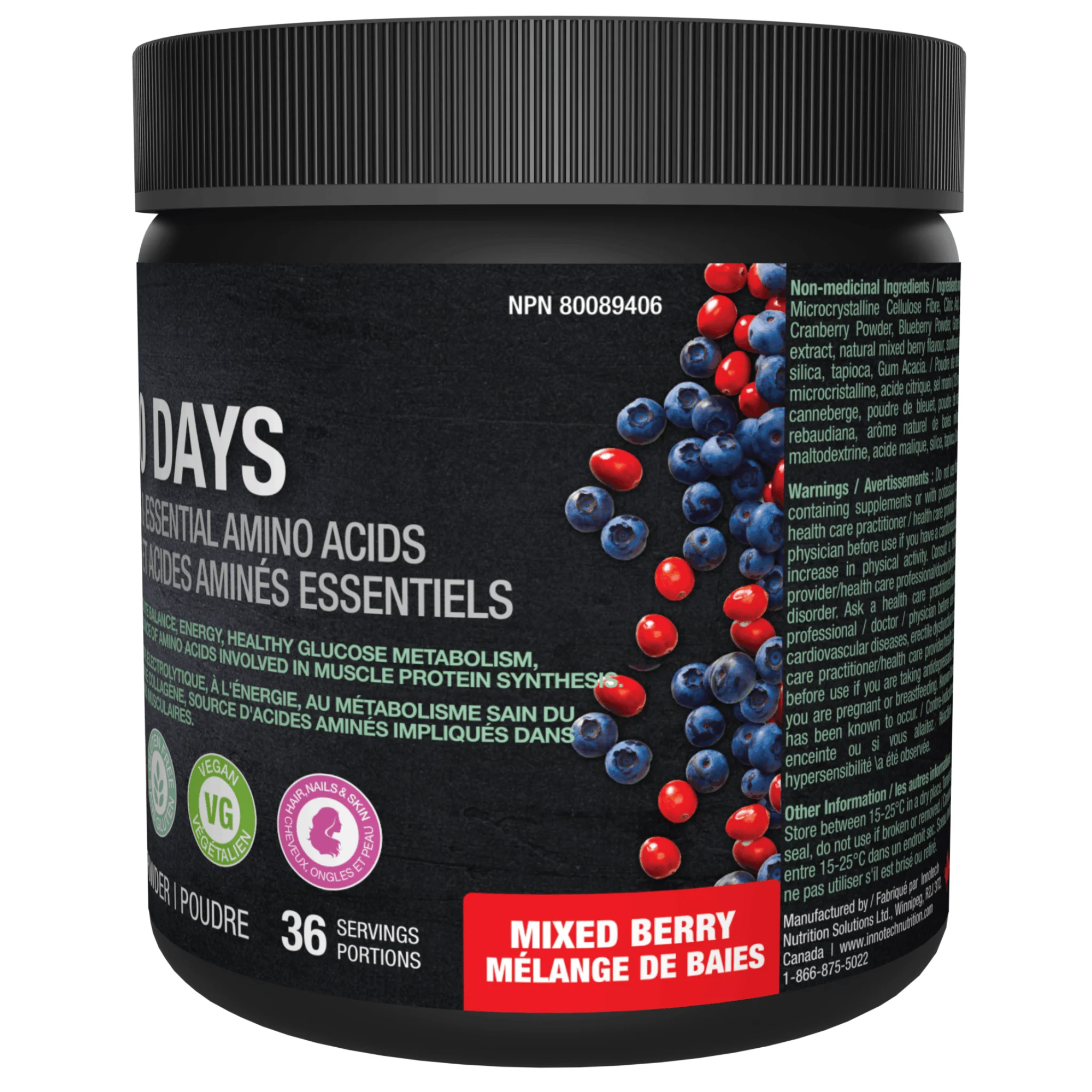 Innotech Amino Days, Electrolyte and Essential Amino Acid Drink Mix, 360g (Formerly Fasting Days) - Image 2