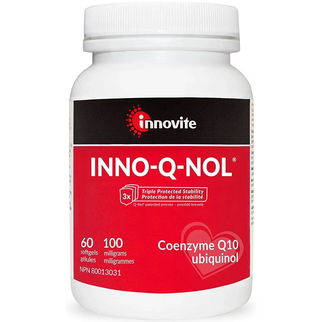Innovite INNO-Q-NOL (Transitioned to: CanPrev Inno-Q-Nol CoQ10 Ubiquinol 100mg) - Image 2