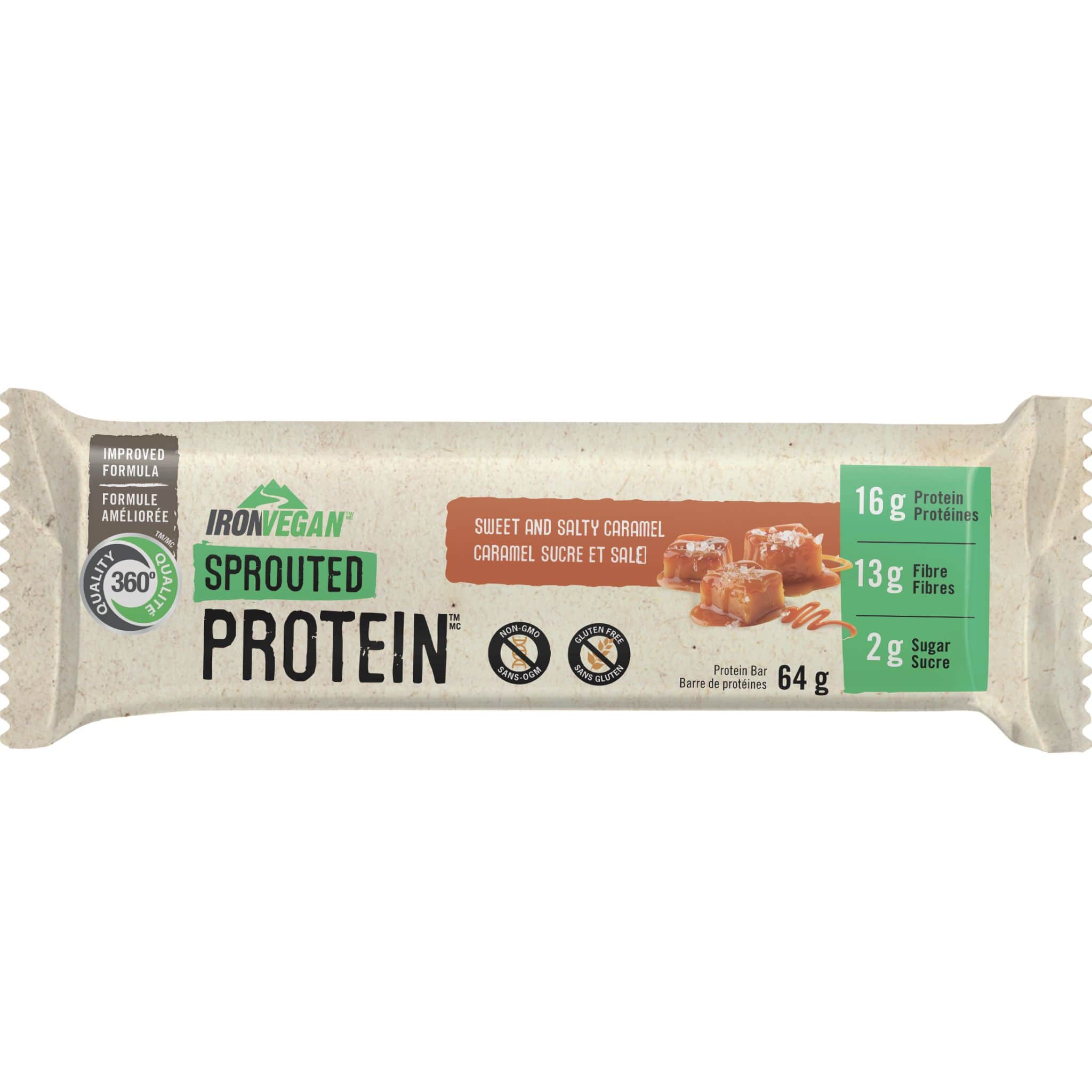Iron Vegan Sprouted Protein Bars (Gluten-Free & Non-GMO) - Image 11