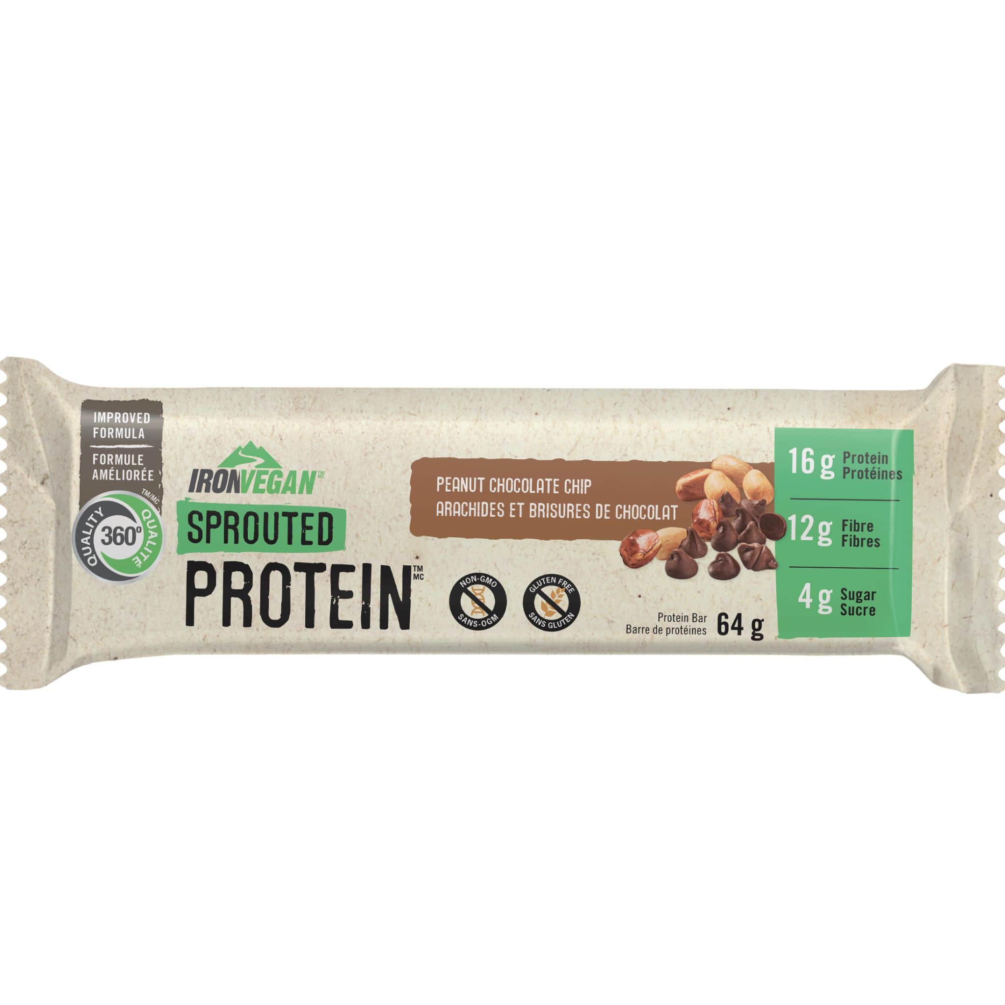 Iron Vegan Sprouted Protein Bars (Gluten-Free & Non-GMO) - Image 7