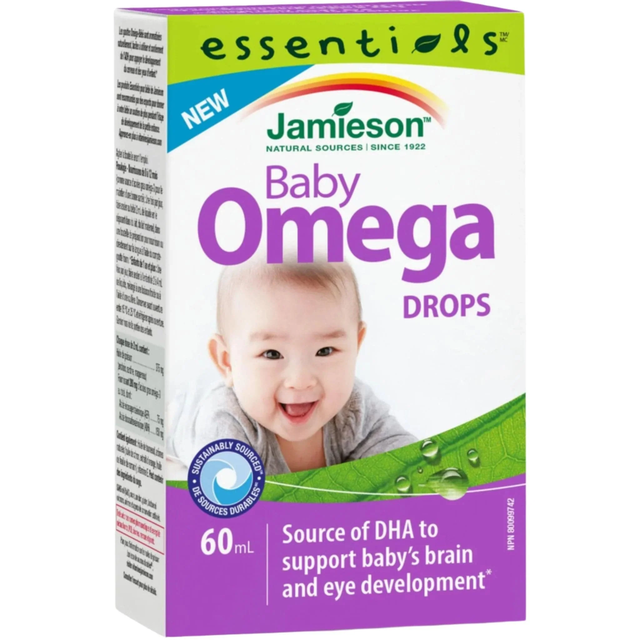 Jamieson Baby Omega Drops, 60ml