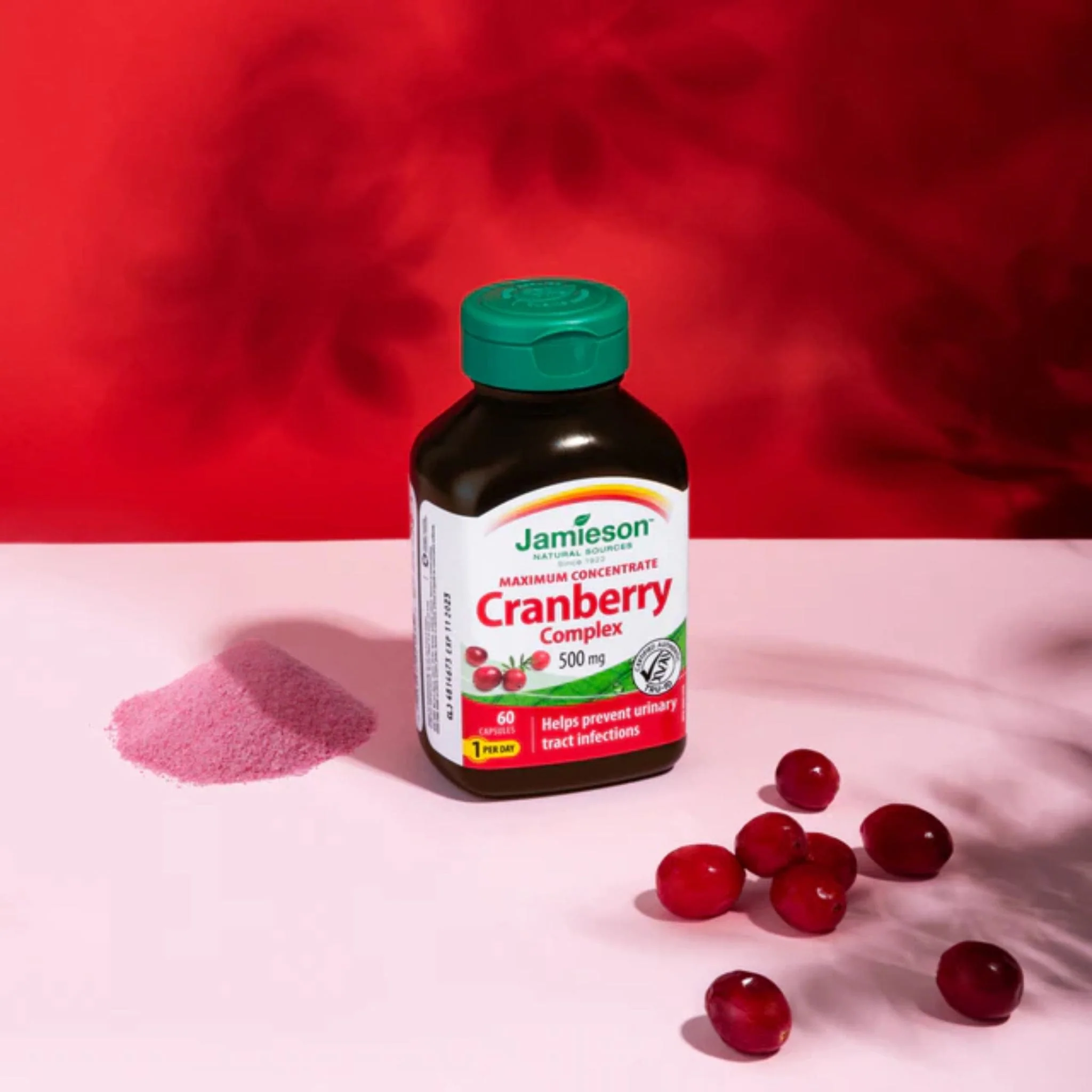 Jamieson Cranberry Maximum Concentrate, 500mg, 60 Capsules - Image 6
