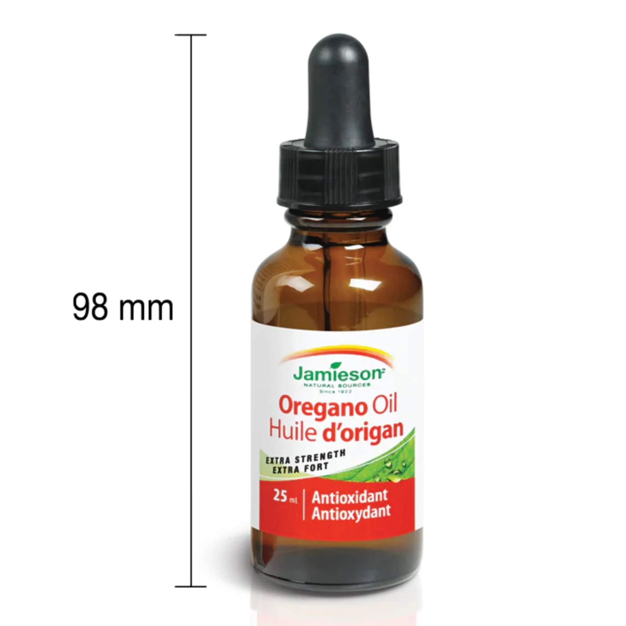 Jamieson Extra Strength Oregano Oil Liquid with Vitamin E, 25ml - Image 3