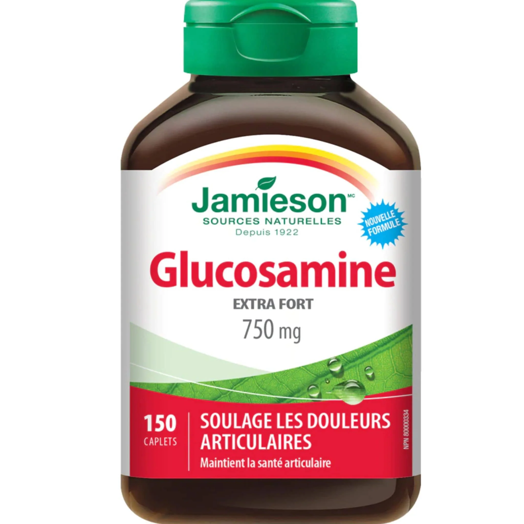 Jamieson Glucosamine Sulfate, 750mg, 150 Caplets - Image 2