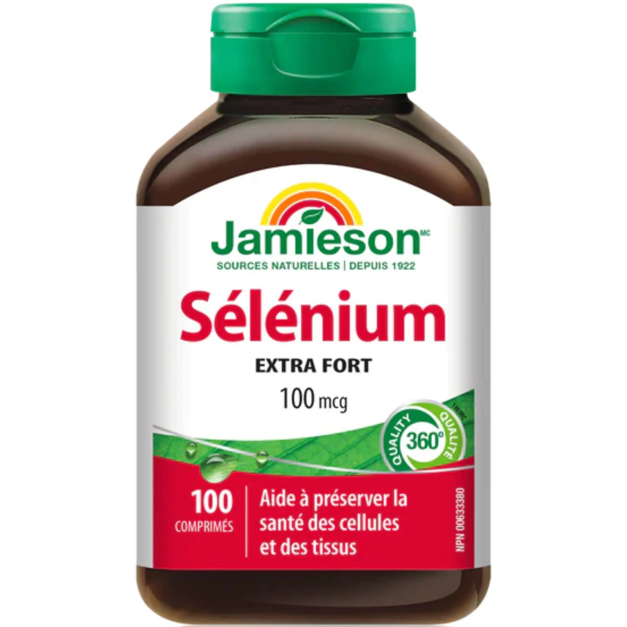 Jamieson Selenium 100mcg, 100 Tablets - Image 2