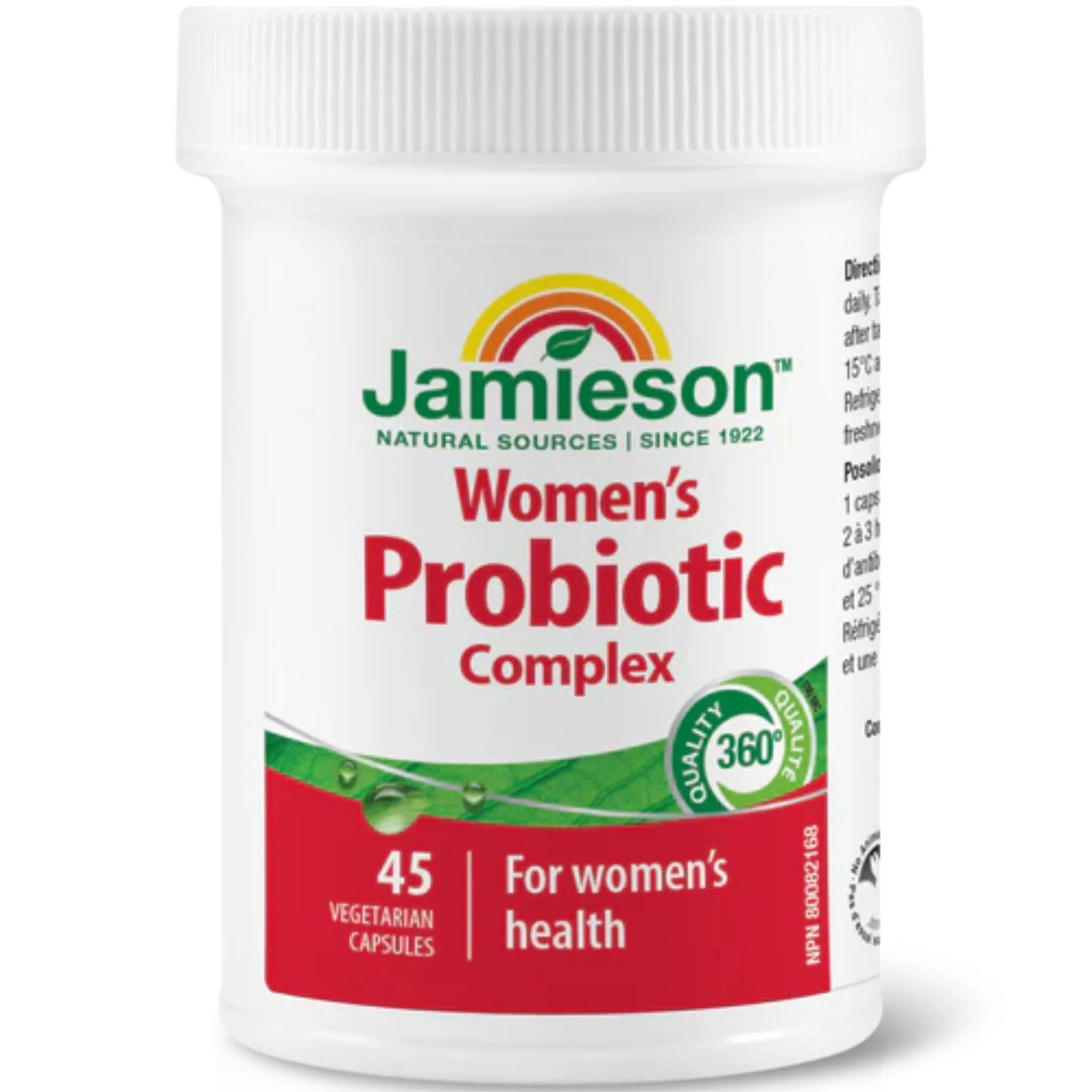 Jamieson Women's Probiotic Complex 7 Billion, 45 Capsules